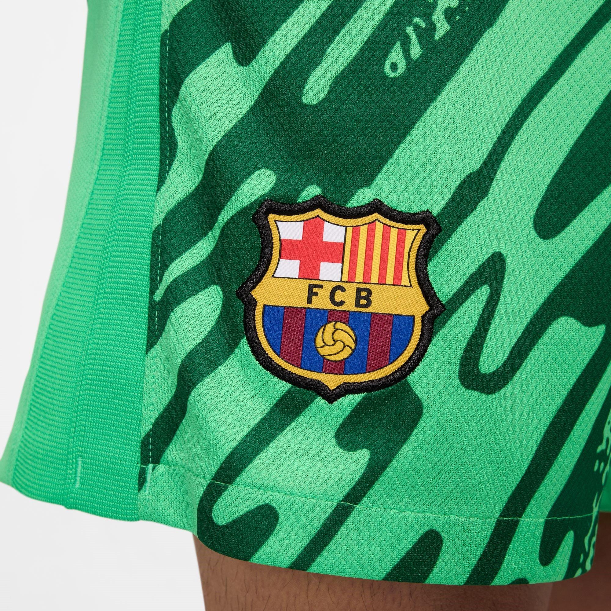 Verde - Nike - Barcelona Home Goalkeeper Shorts 2024 2025 Adults - 6