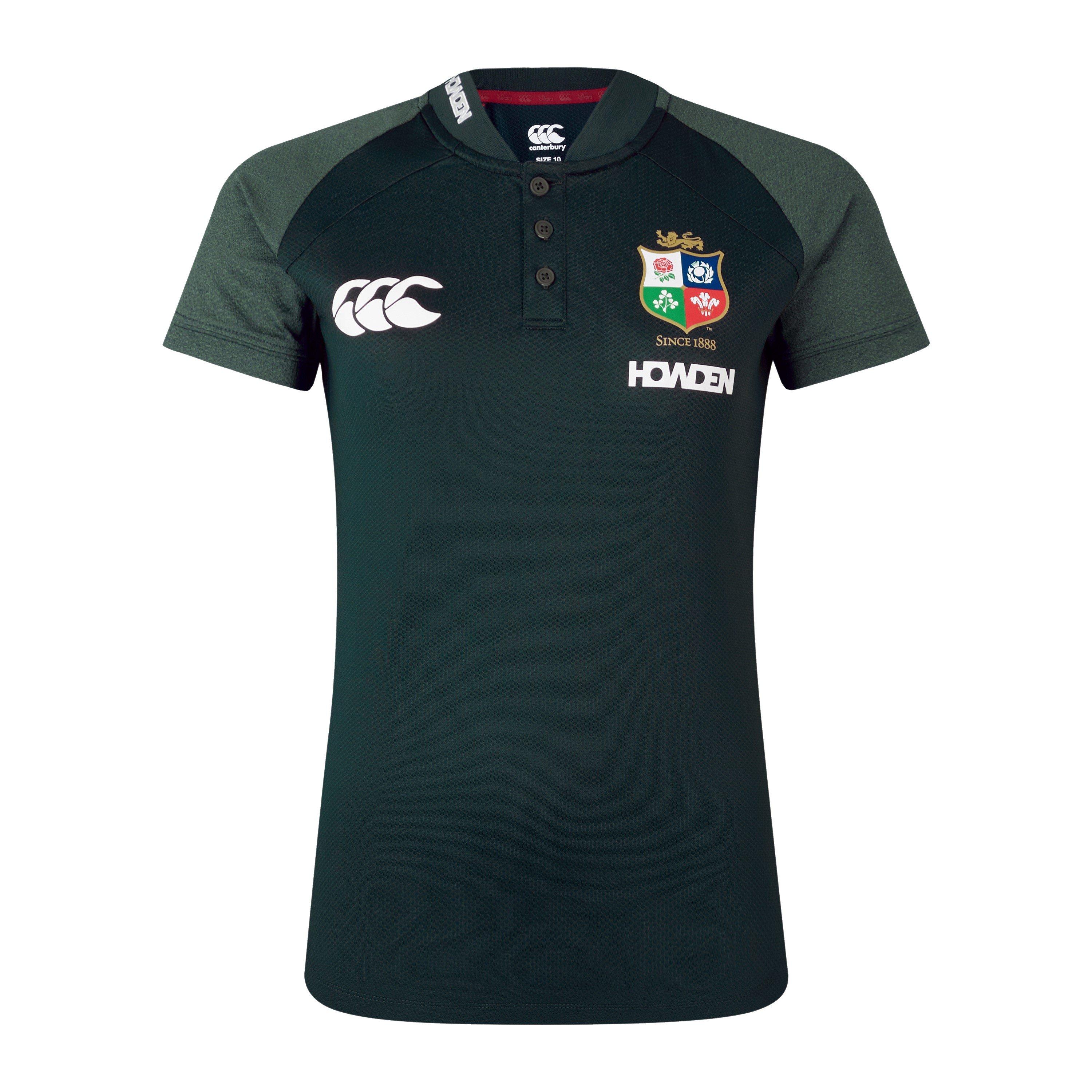 Canterbury Women's British & Irish Lions Polo Shirt 2025 - Scarab - 12 (M)