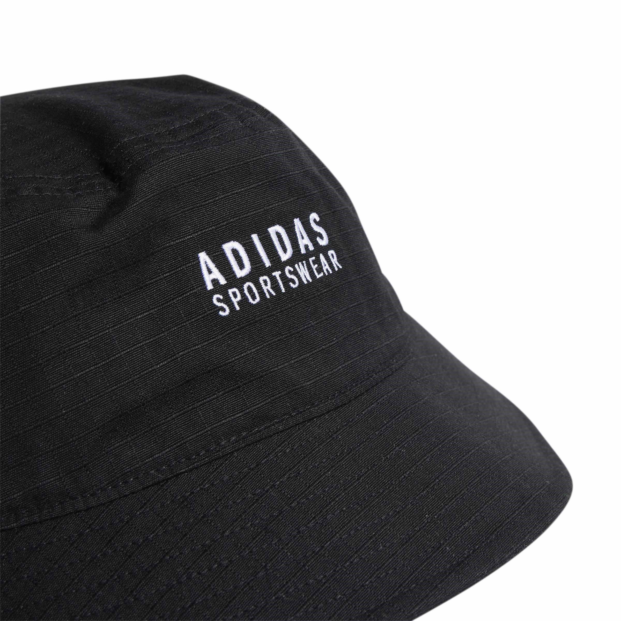 Black - adidas - Sportswear Classic Bucket Hat - 4