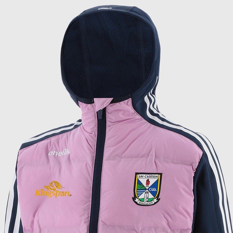 PNK/MNE/WHI - ONeills - Hydra Cavan Padded Hooded Performance Training Jacket - 2