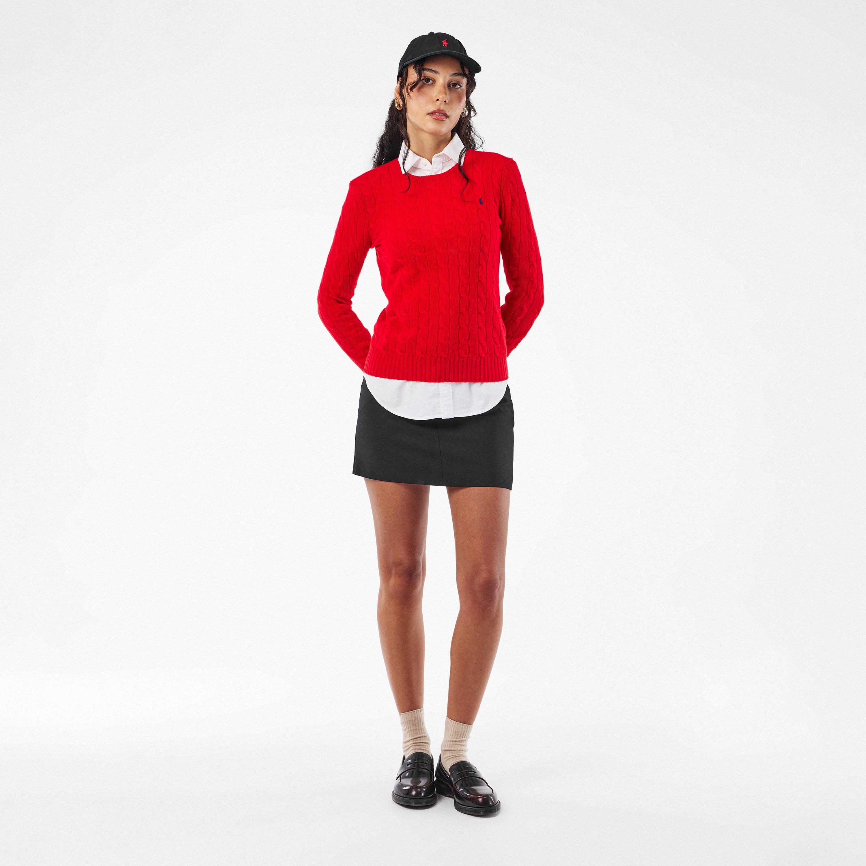 POLO BLACK RED - Polo Ralph Lauren - Women's Sport Baseball Cap - 4