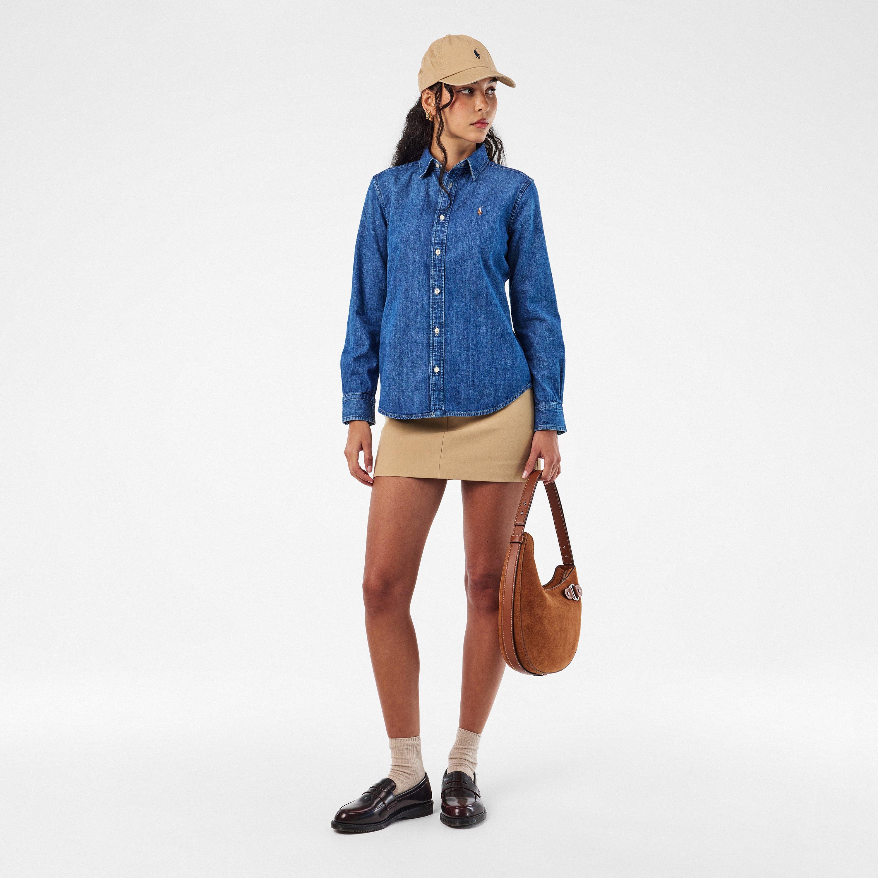 Café Tan Navy - Polo Ralph Lauren - Women's Sport Baseball Cap - 4