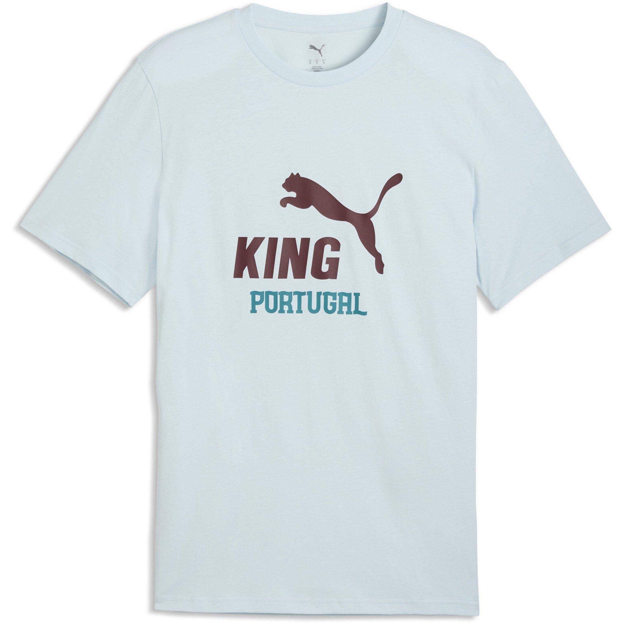 Blue/Green - Puma - Men's Portugal Short Sleeve T-Shirt - 1