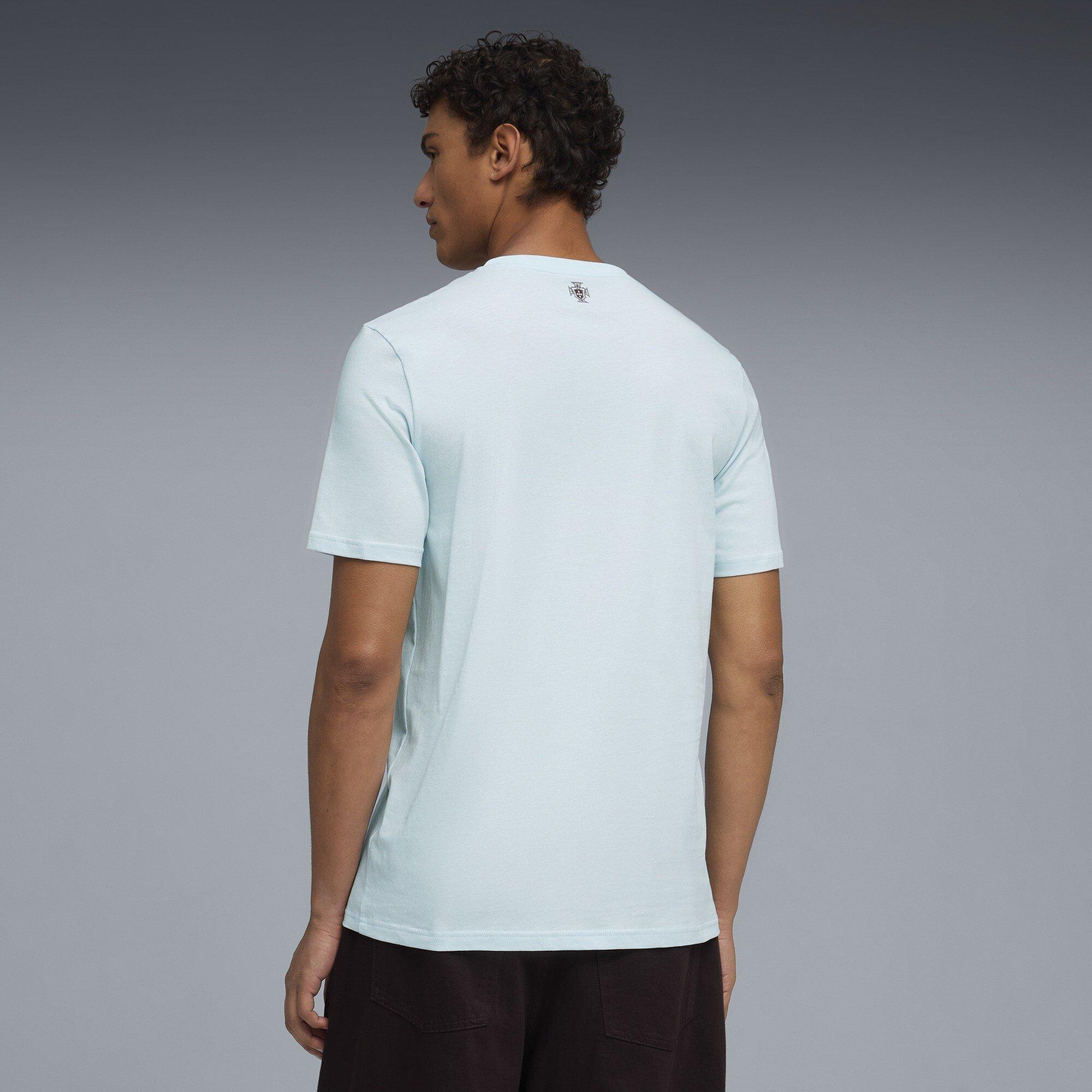 Blauw/Groen - Puma - Men's Portugal Short Sleeve T-Shirt - 4