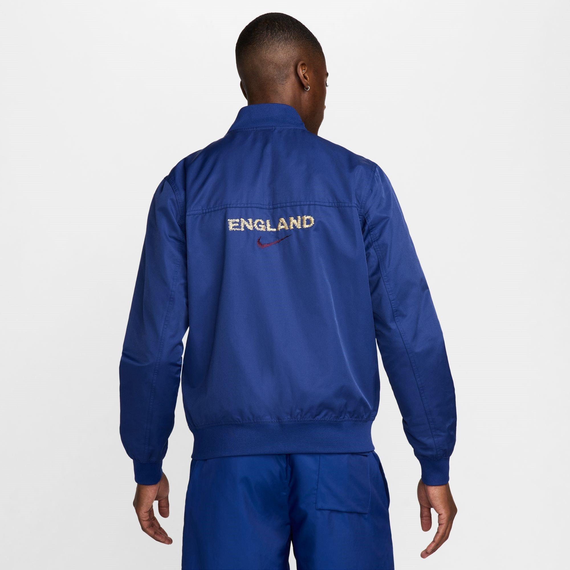 Blauw/Goud - Nike - England Sport Essentials Bomber Jacket 2024 Adults - 2