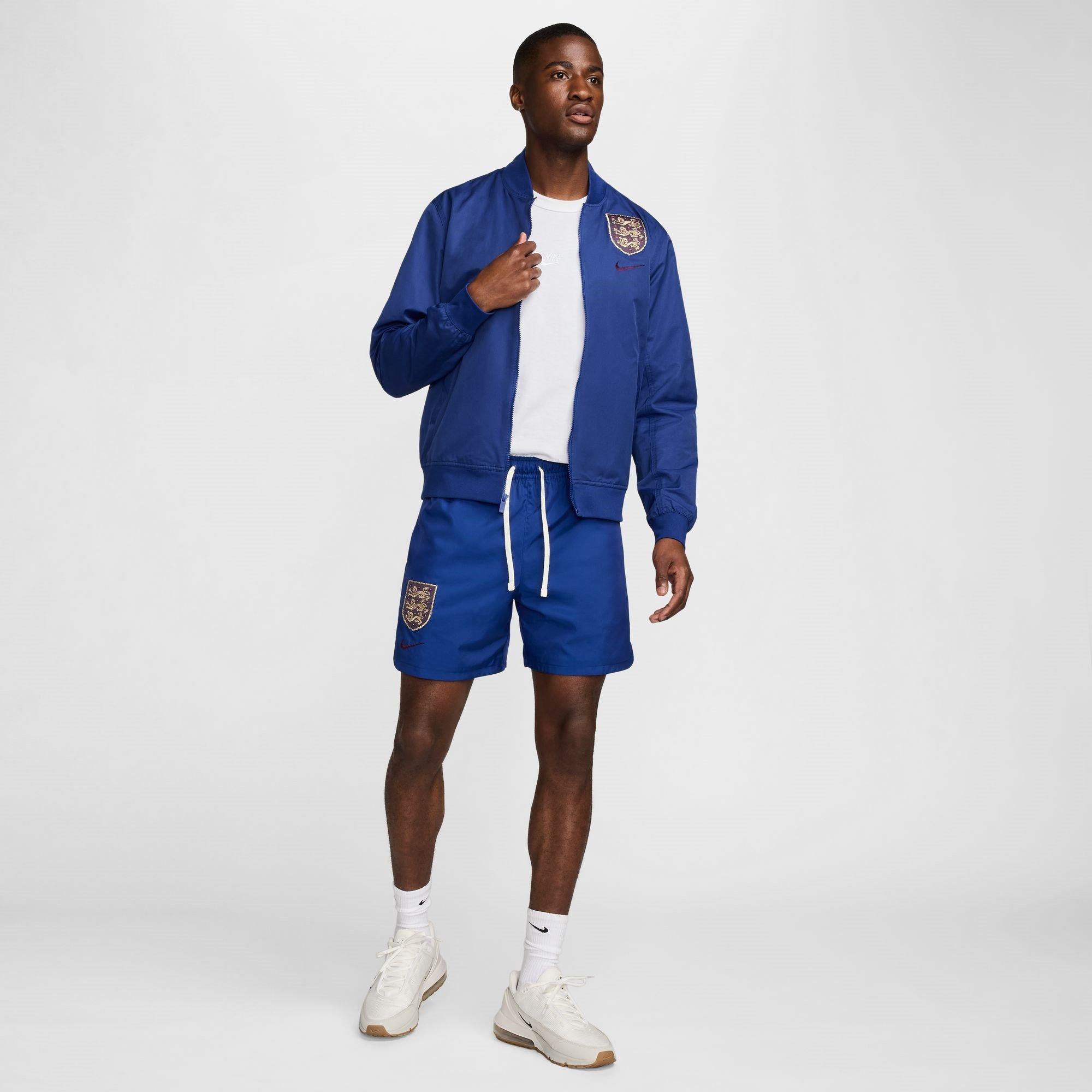 Blauw/Goud - Nike - England Sport Essentials Bomber Jacket 2024 Adults - 7