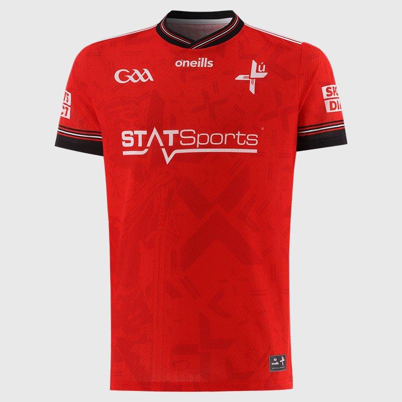 Red/White - ONeills - ONeills Louth Home Jersey Senior - 1
