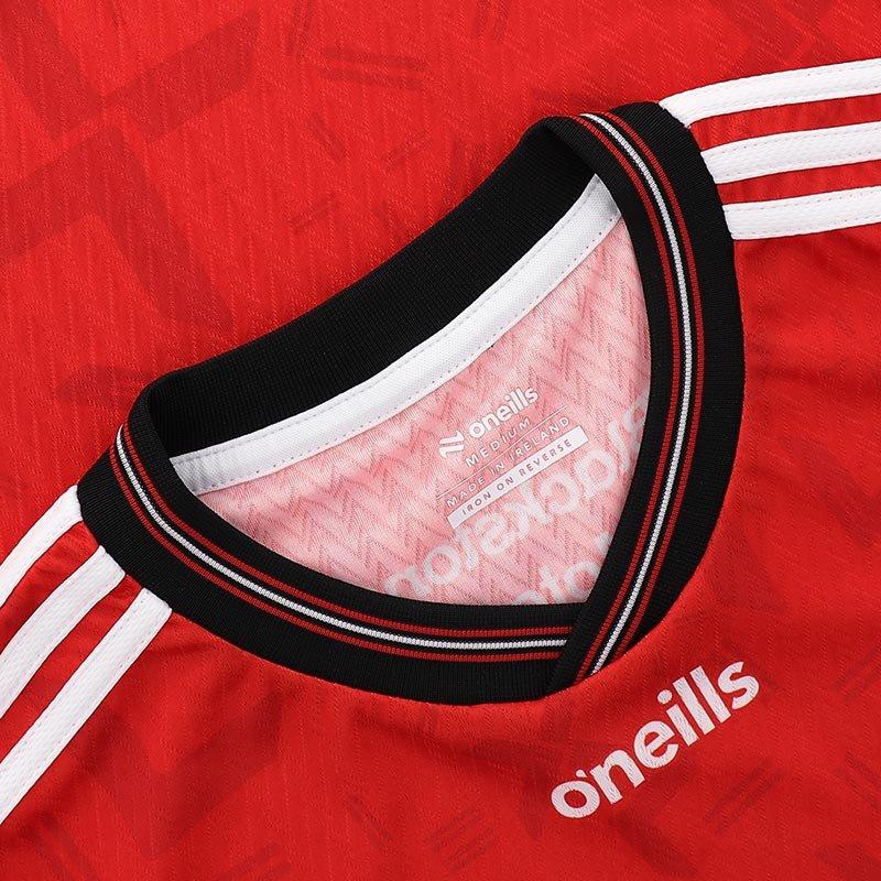 Red/White - ONeills - ONeills Louth Home Jersey Senior - 12