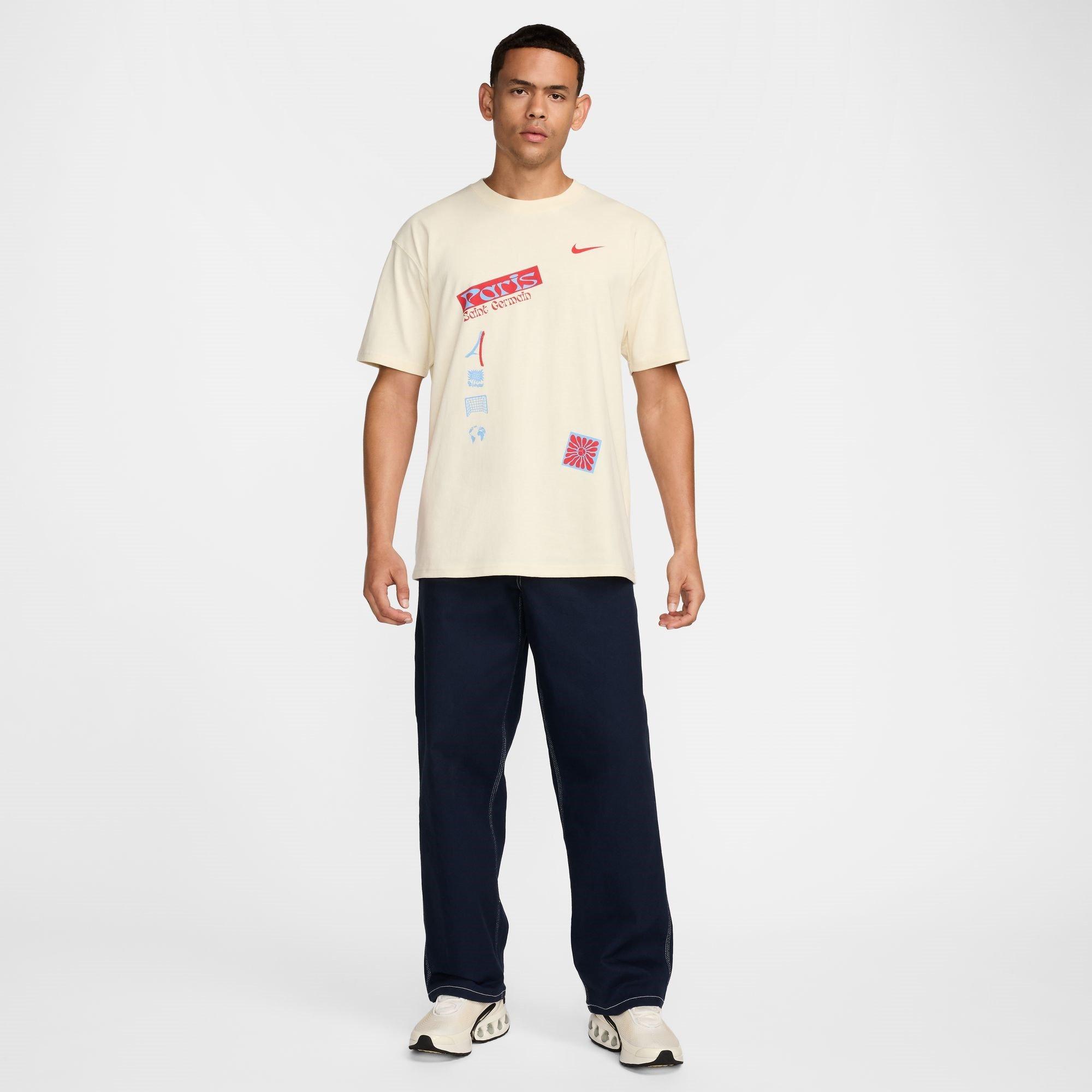 Beige - Nike - Paris Saint Germain Max90 T-shirt Adults - 6