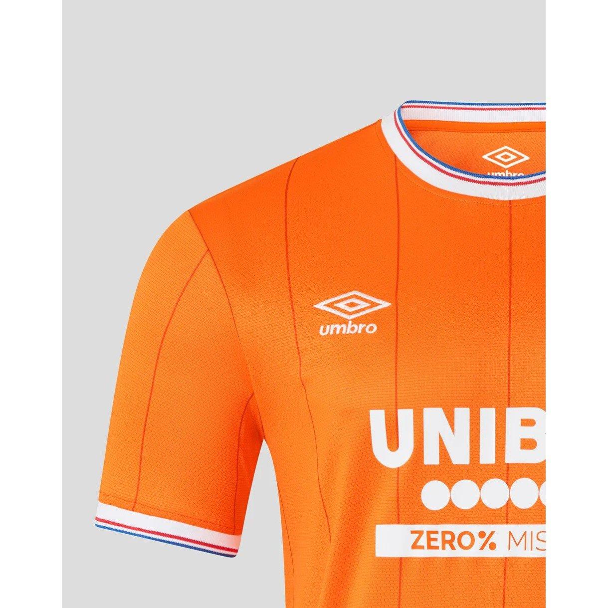 Orange/Blanc - Umbro - Rangers Fourth Shirt 2025 2026 Adults - 5