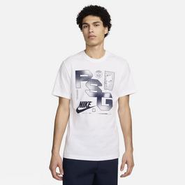 Nike Paris Saint Germain T Shirt 2024 2025 Adults