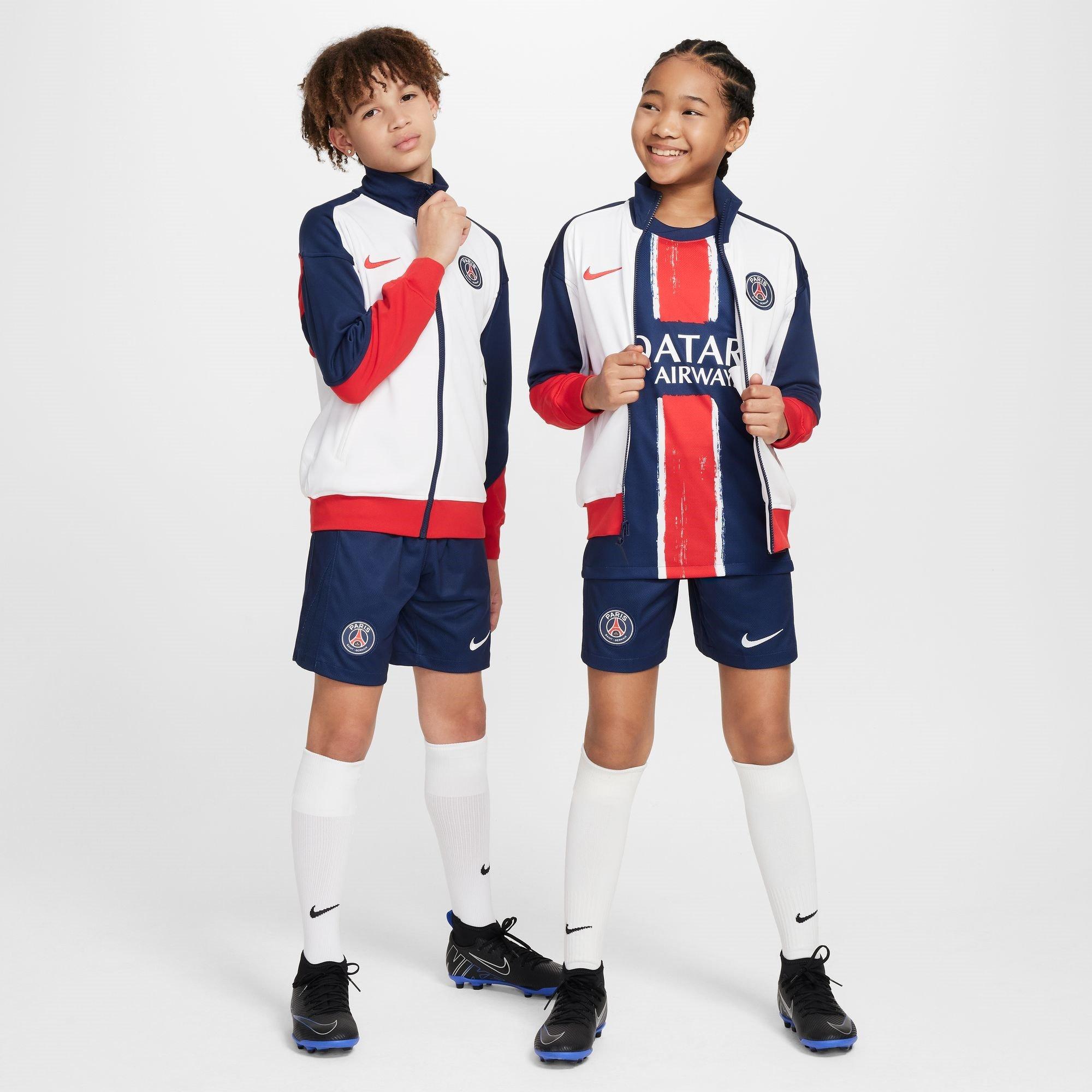 Blu - Nike - Paris Saint-Germain Home Shorts 2024 2025 Juniors - 4