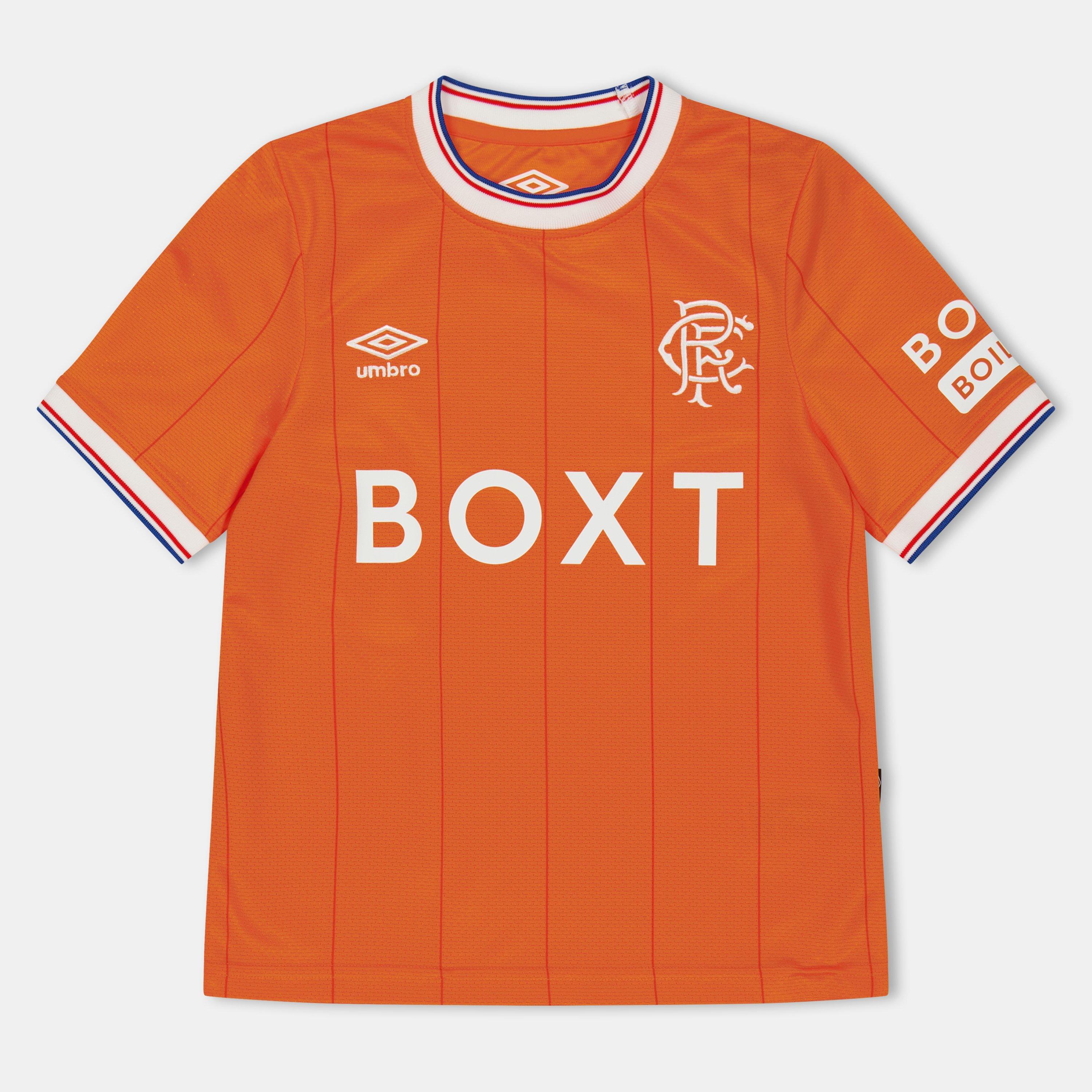 Arancione/Bianco - Umbro - Rangers Fourth Shirt 2025 2026 Juniors - 1