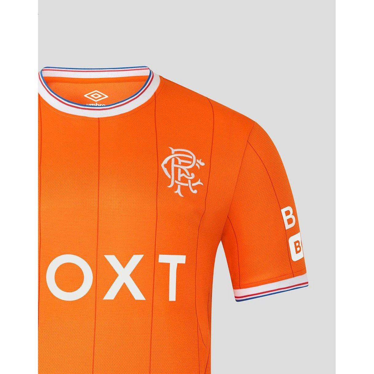 Arancione/Bianco - Umbro - Rangers Fourth Shirt 2025 2026 Juniors - 3