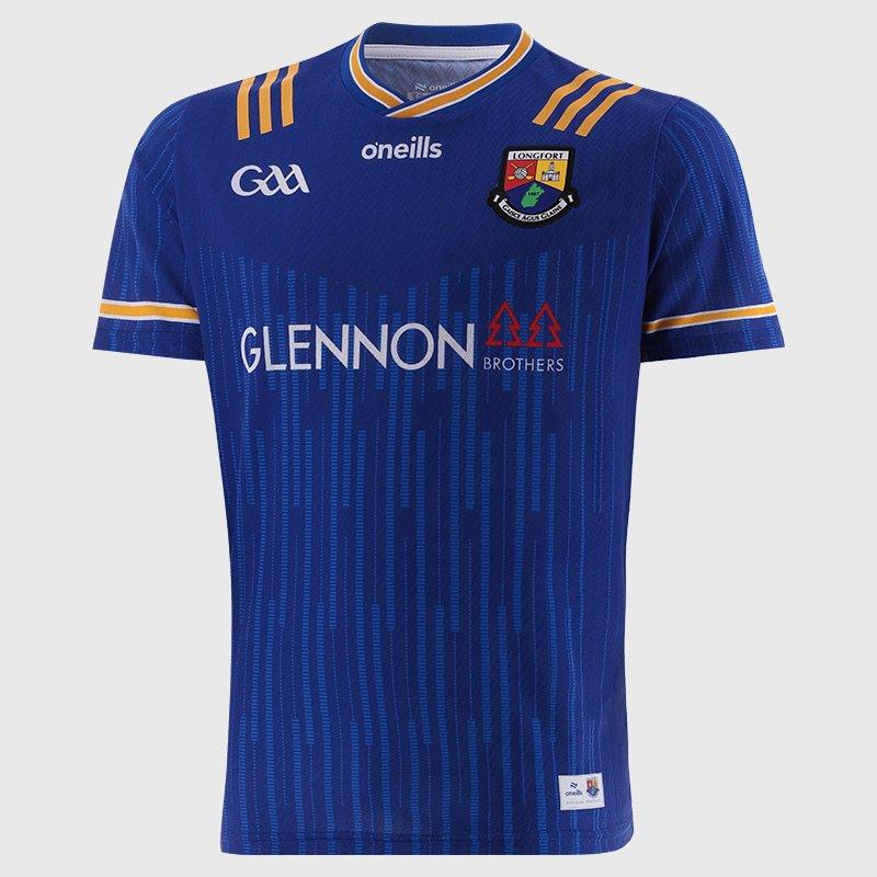 Royal/Amber - ONeills - ONeills Longford Home Jersey Senior - 1