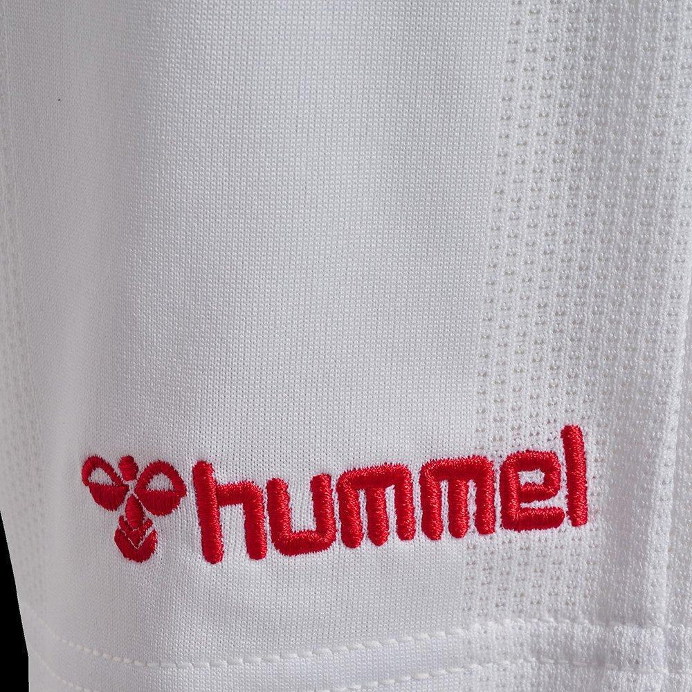 Blanc/Rouge - Hummel - Kids' Denmark International Football Shorts - 1