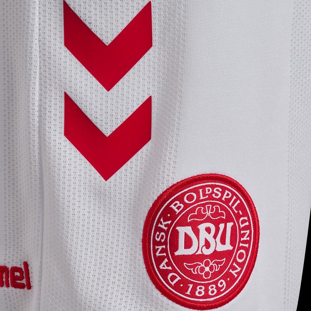 Blanc/Rouge - Hummel - Kids' Denmark International Football Shorts - 4