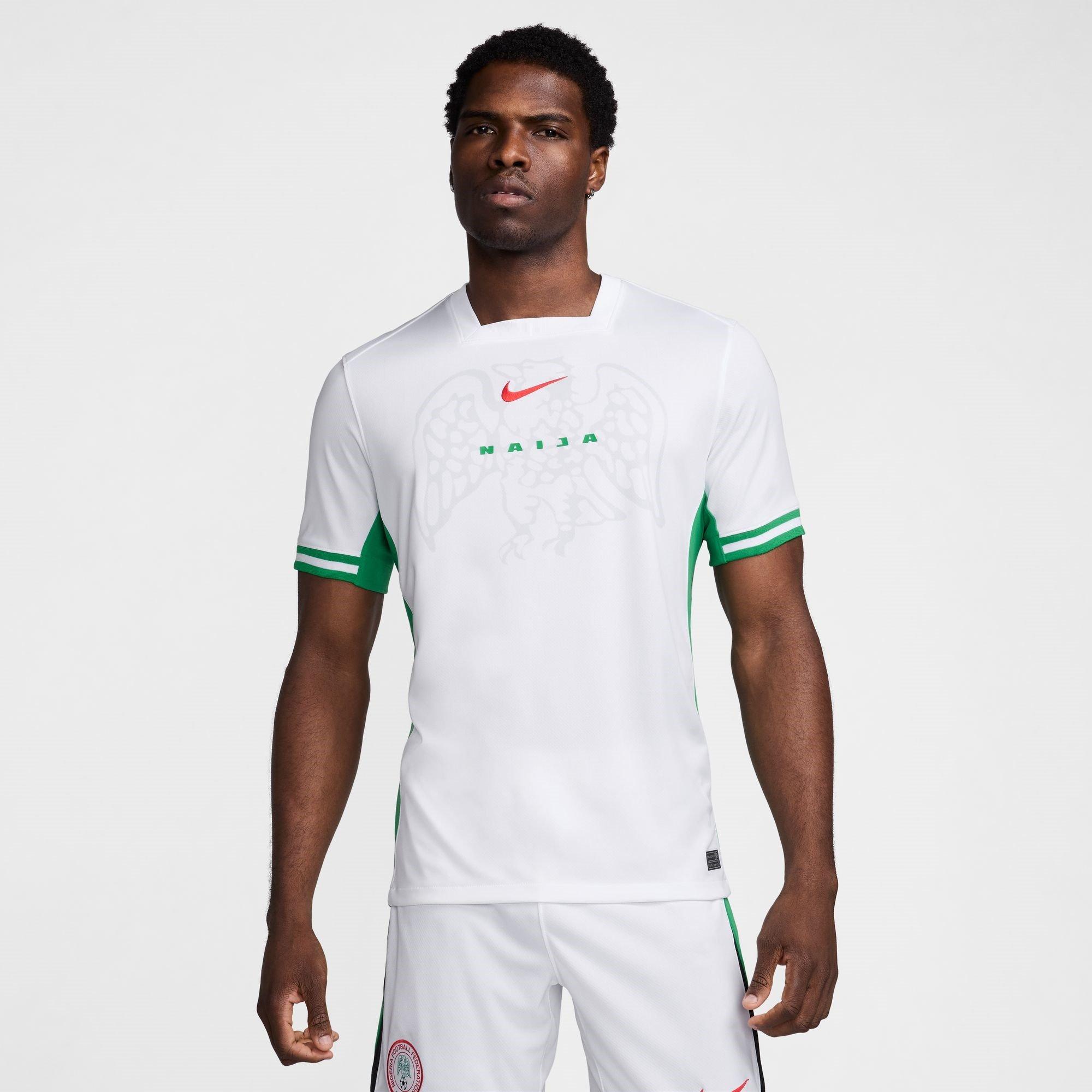 White - Nike - Nigeria Home Shirt 2024 Adults - 3