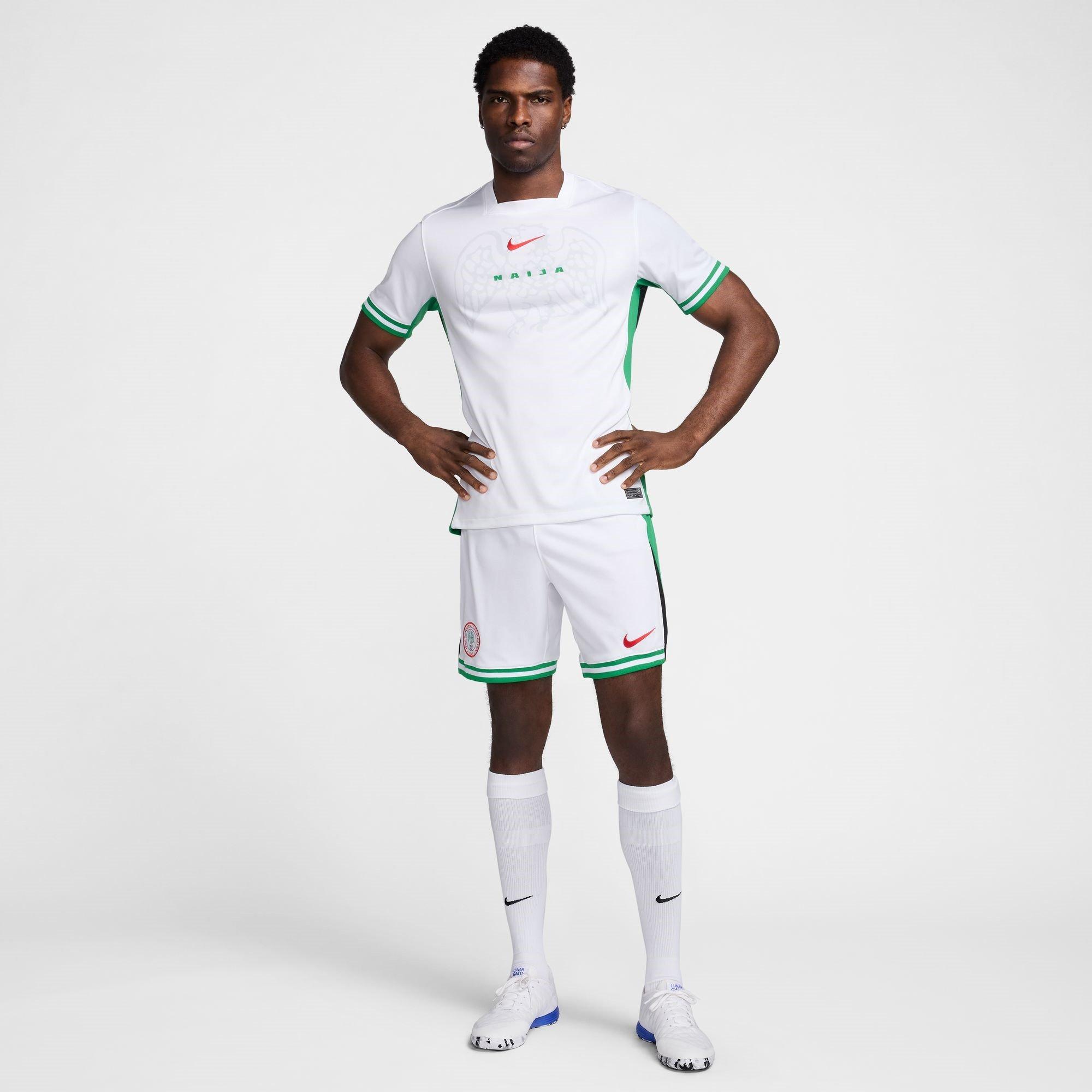 White - Nike - Nigeria Home Shirt 2024 Adults - 9