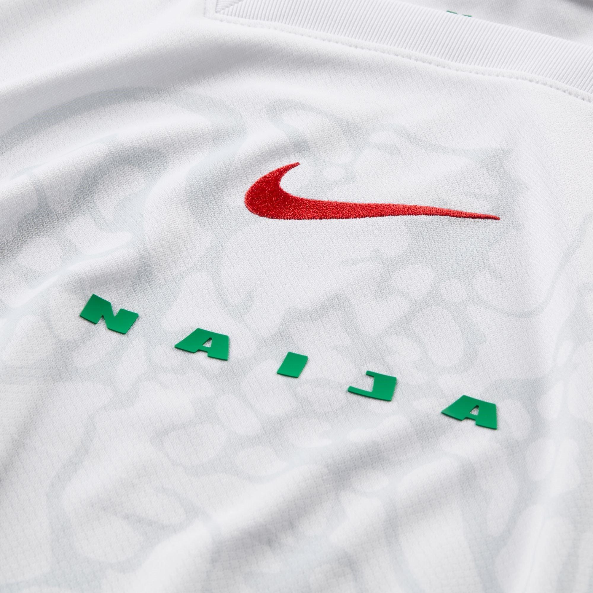 White - Nike - Nigeria Home Shirt 2024 Adults - 10