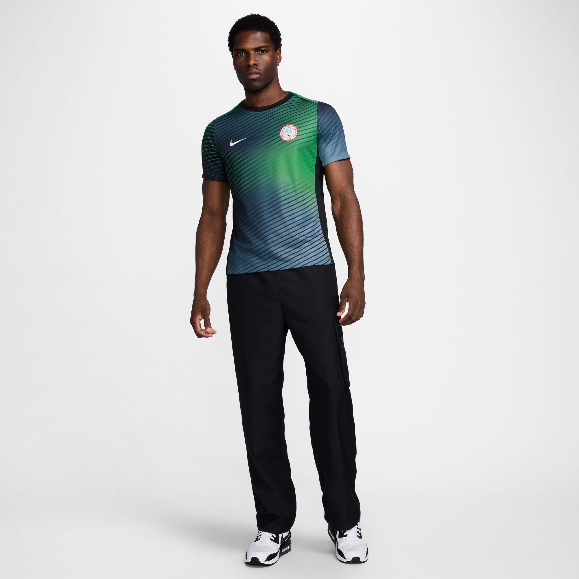 Sivo - Nike - Nigeria Academy Pro Home Pre Match 2024 Shirt Adults - 7