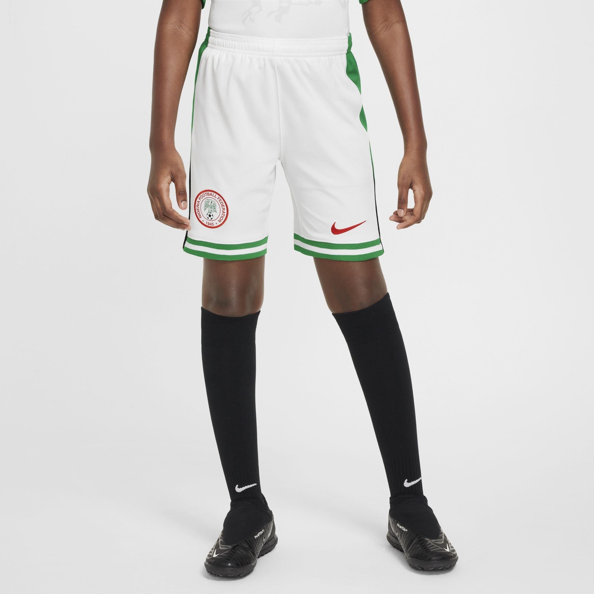 White - Nike - Nigeria Home Shorts 2024 Junior - 3