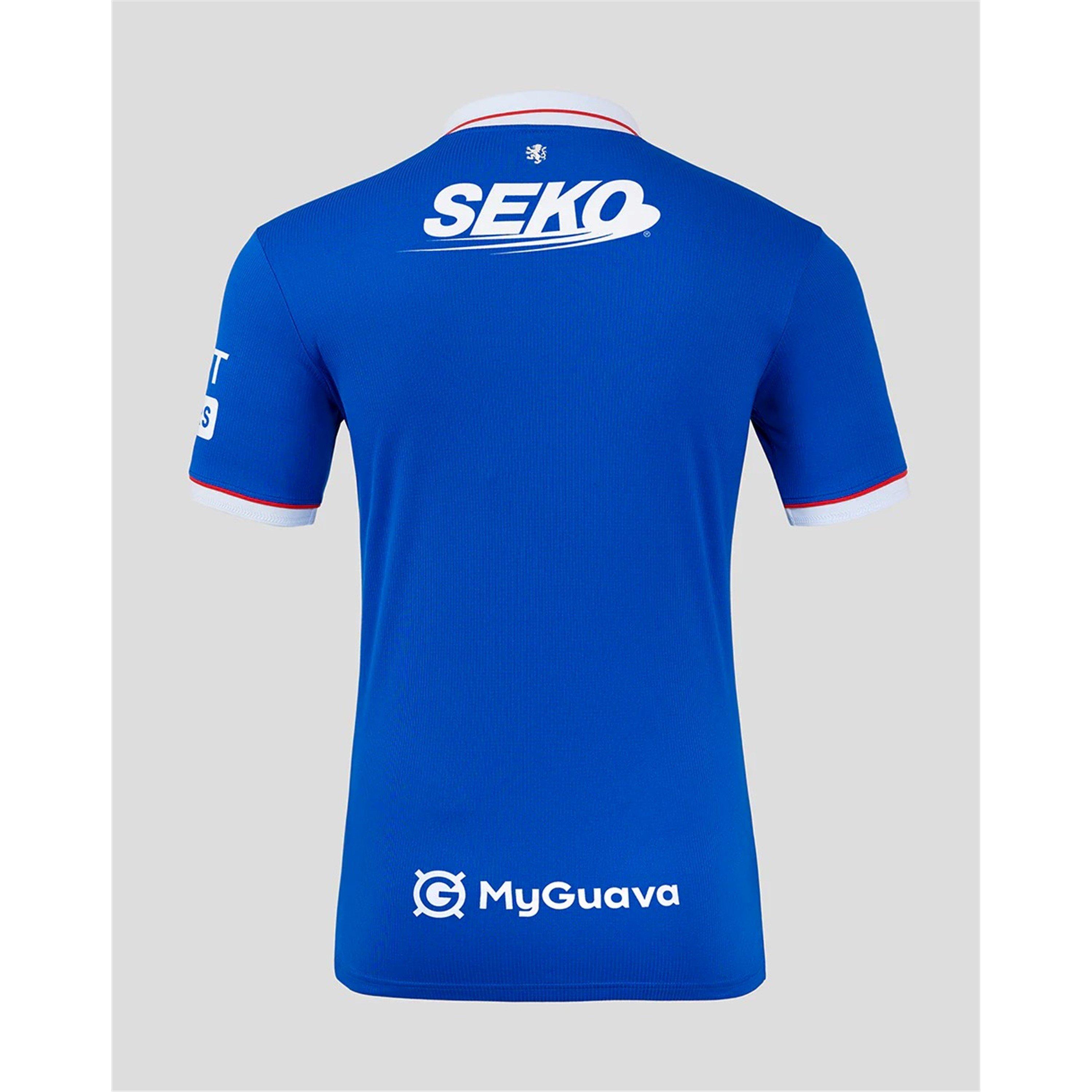 Blue/White - Umbro - Rangers Home Shirt 2025 2026 Mens - 4