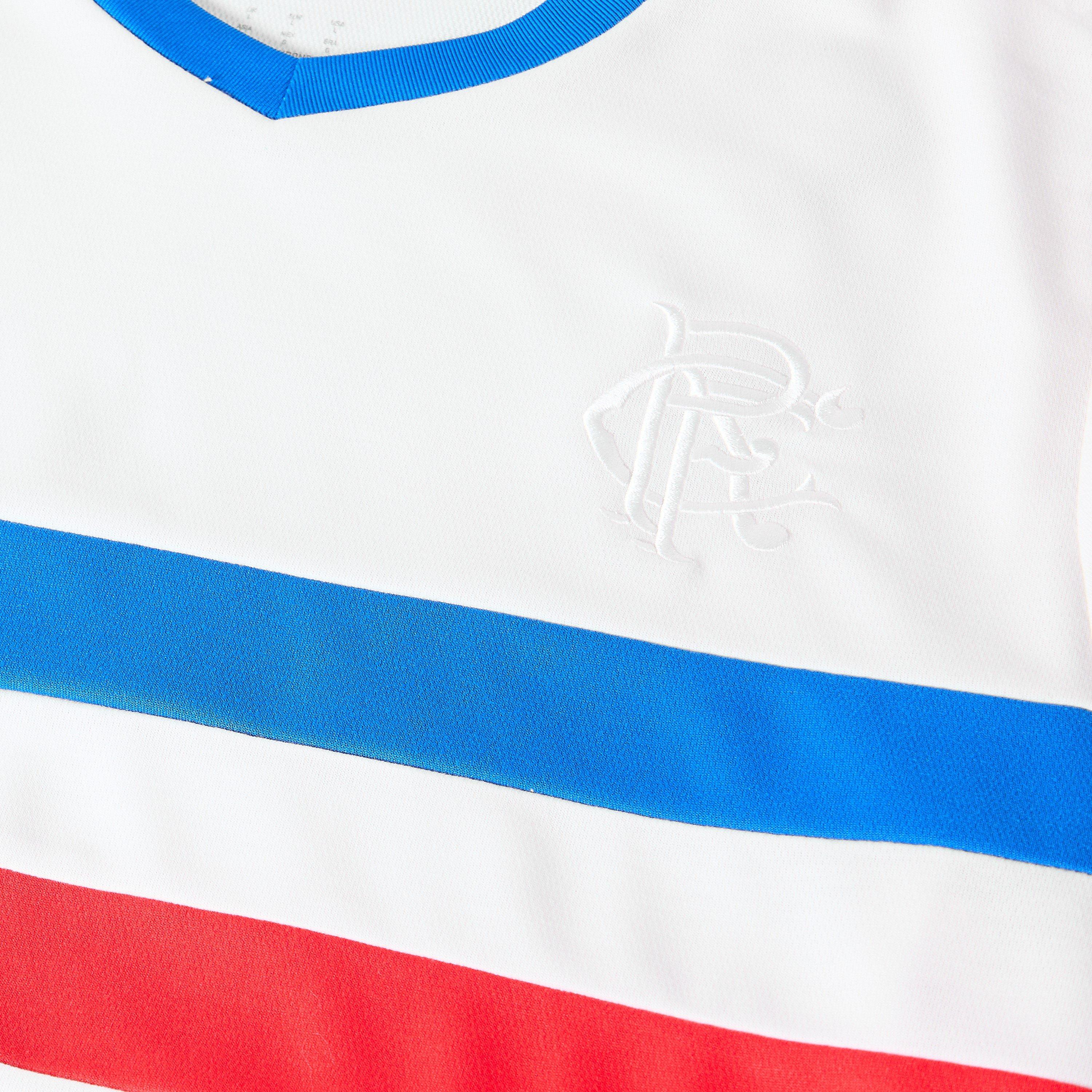 White/Blue - Umbro - Men's Rangers Football Shirt - 5