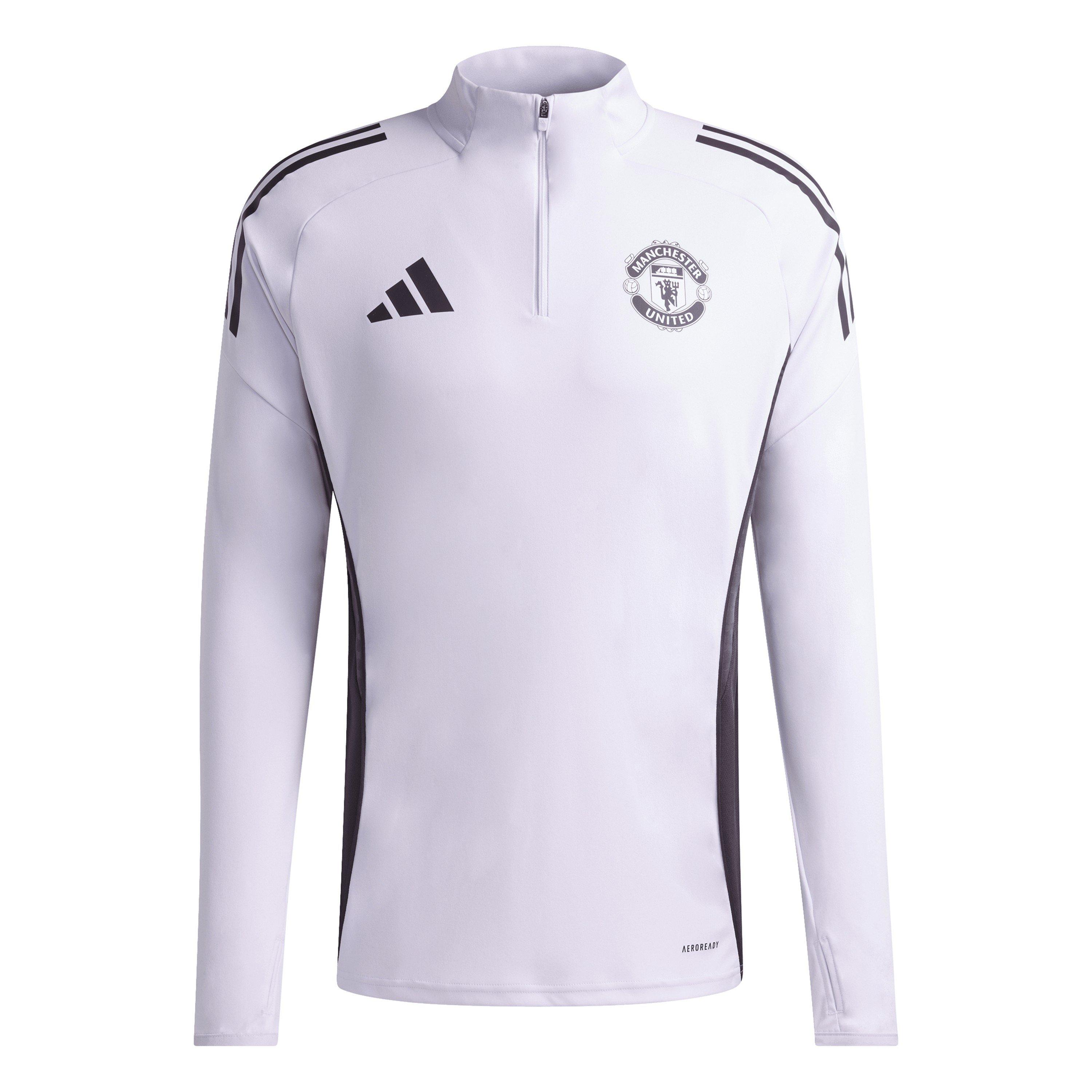 Adidas Men's Manchester United Training Top 25/26 - Purple/Black - S
