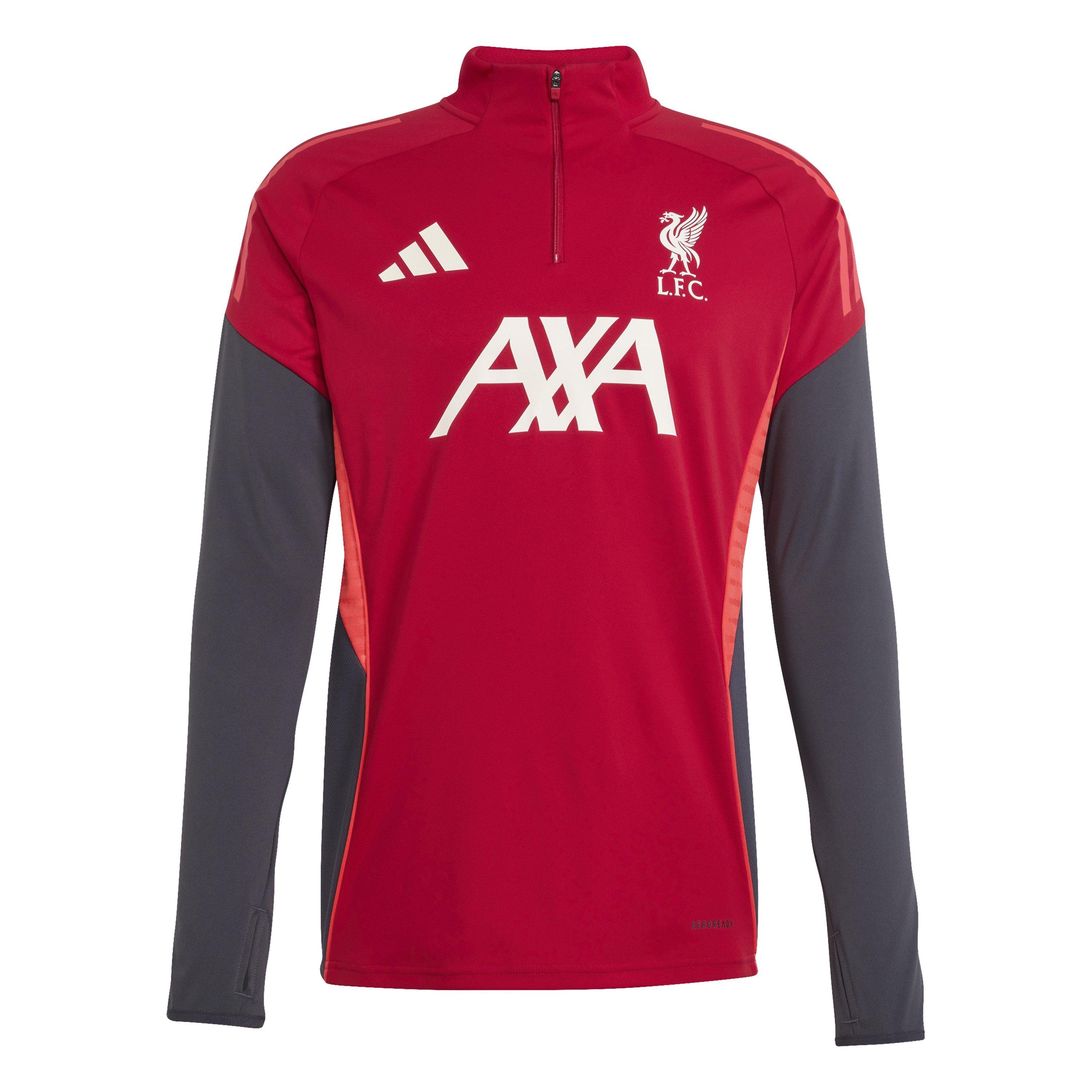 Adidas Men's Liverpool Training Top 2025 2026 - Red/White - L