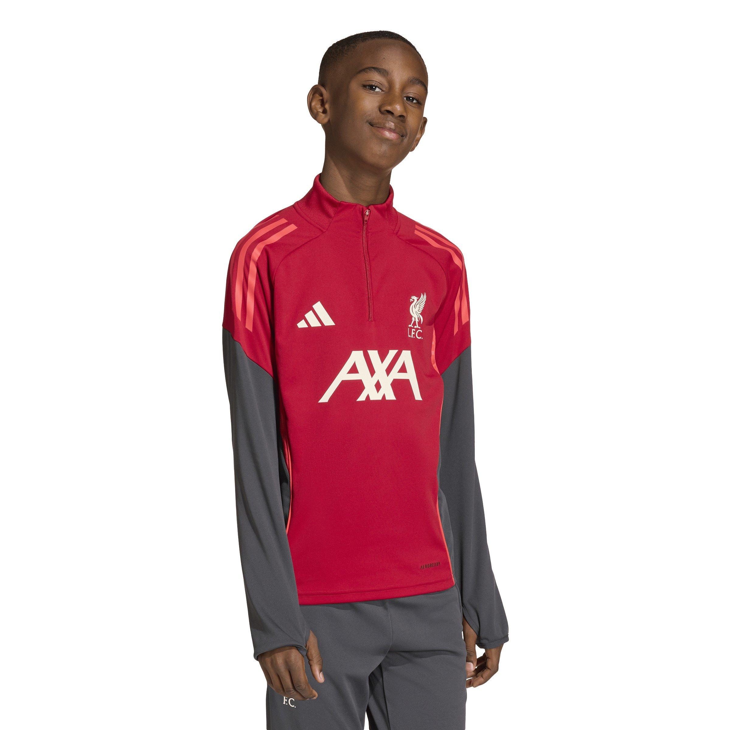 Red/White - adidas - Unisex Kids' Liverpool Drill Top - 5