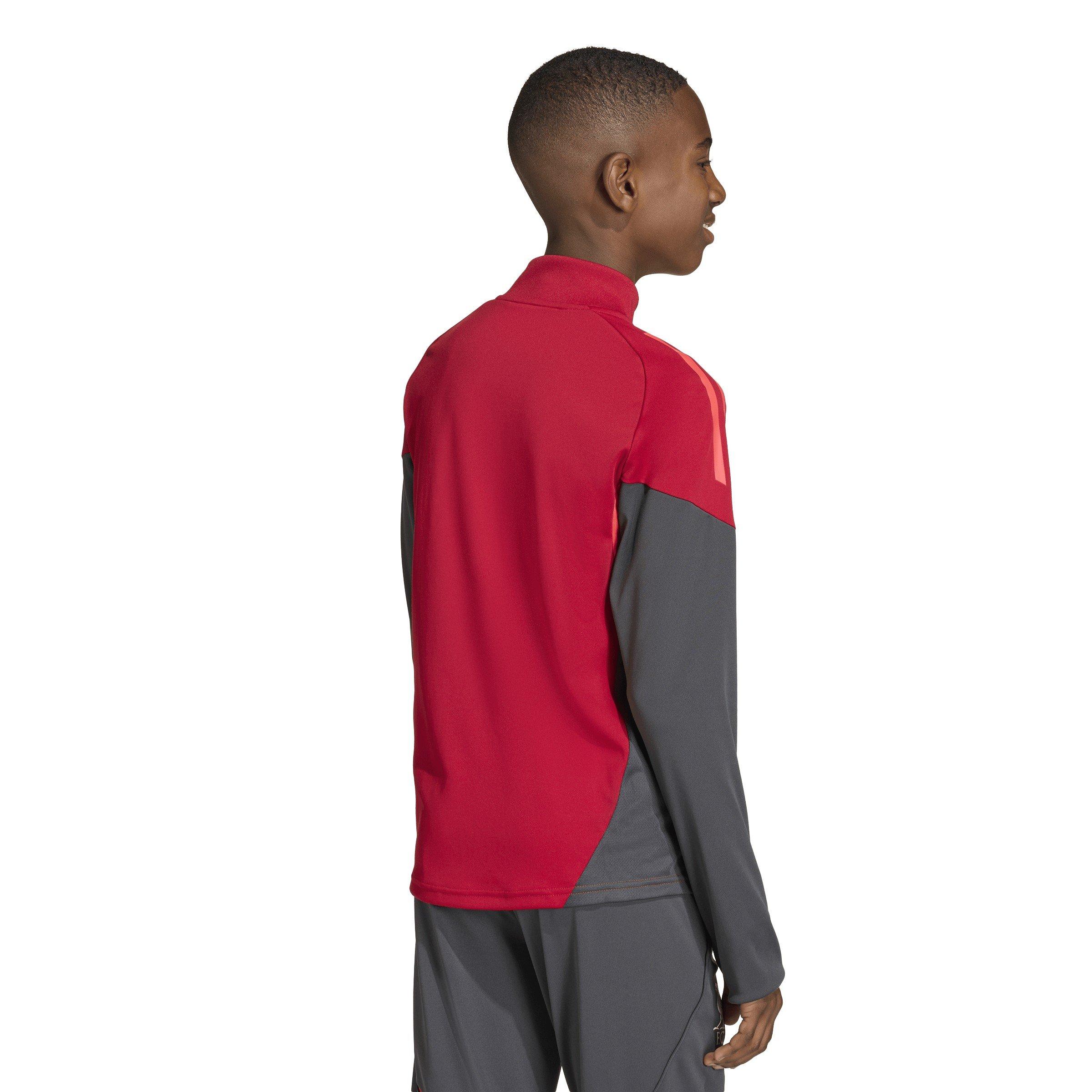 Red/White - adidas - Unisex Kids' Liverpool Drill Top - 6