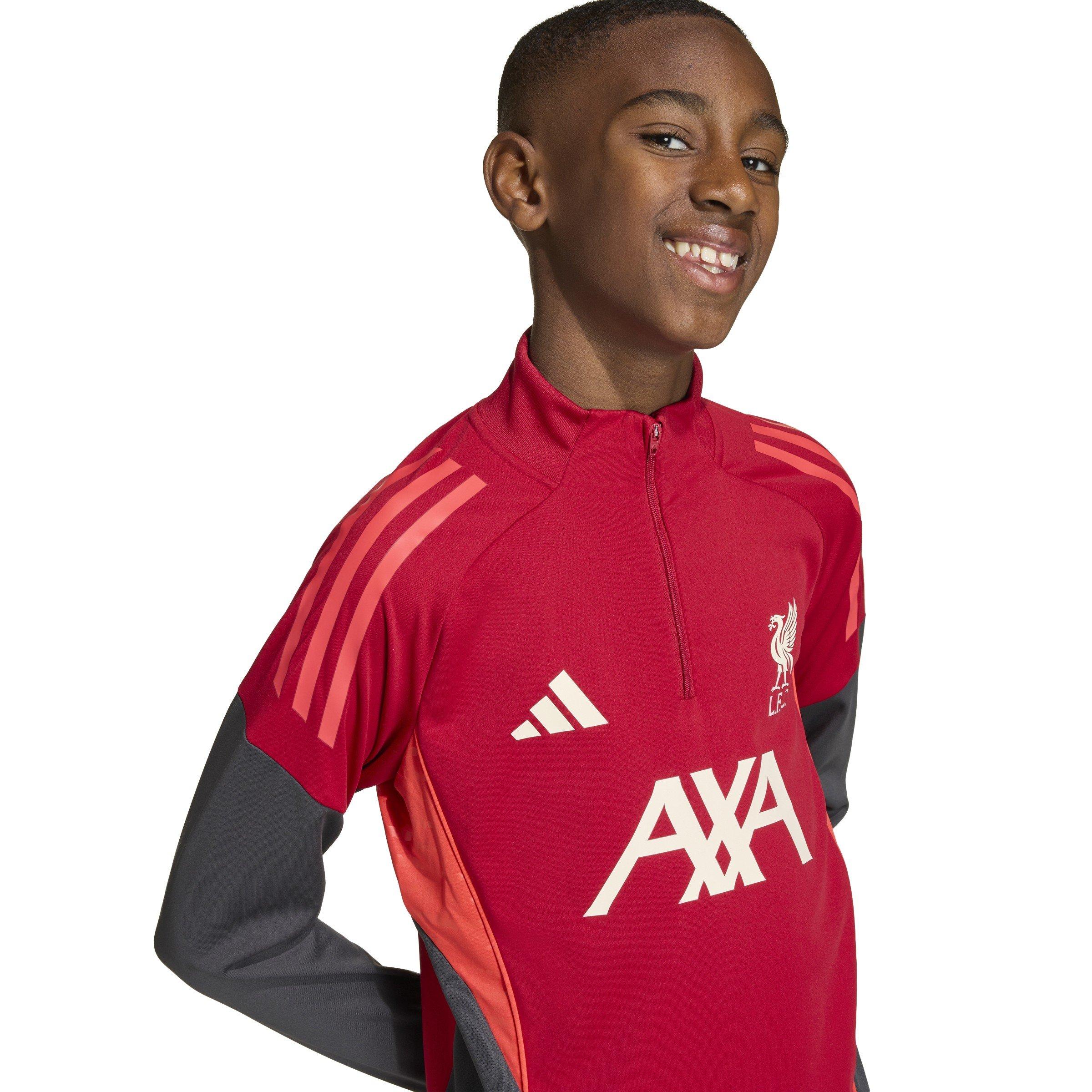 Red/White - adidas - Unisex Kids' Liverpool Drill Top - 8