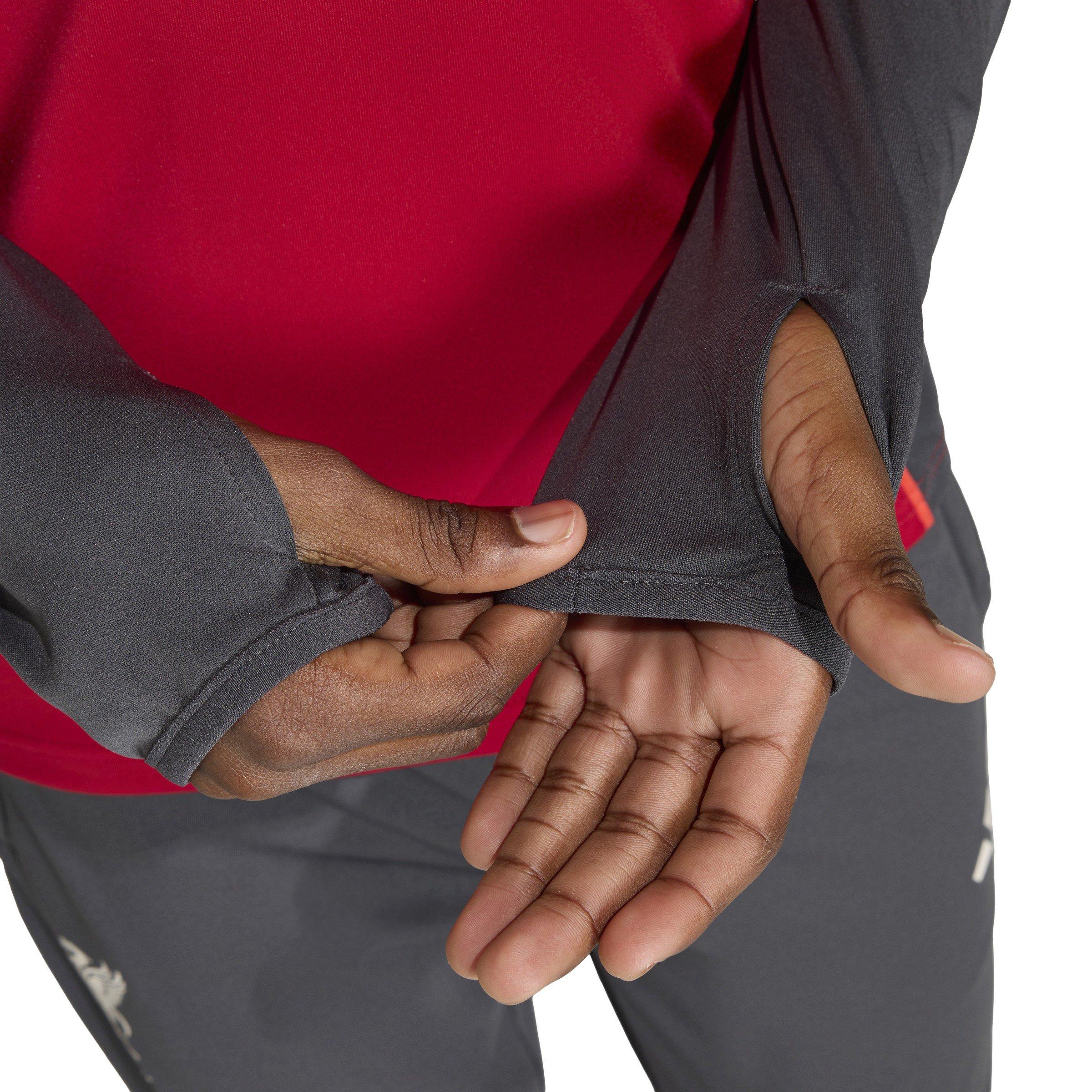 Red/White - adidas - Unisex Kids' Liverpool Drill Top - 9