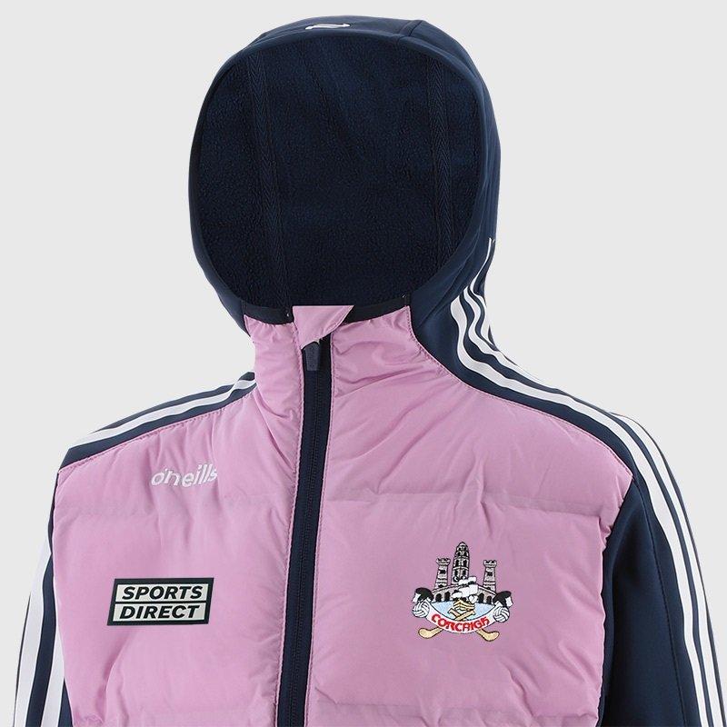 PNK/MNE/WHI - ONeills - Cork Hydra Padded Hooded Jacket Girls - 2