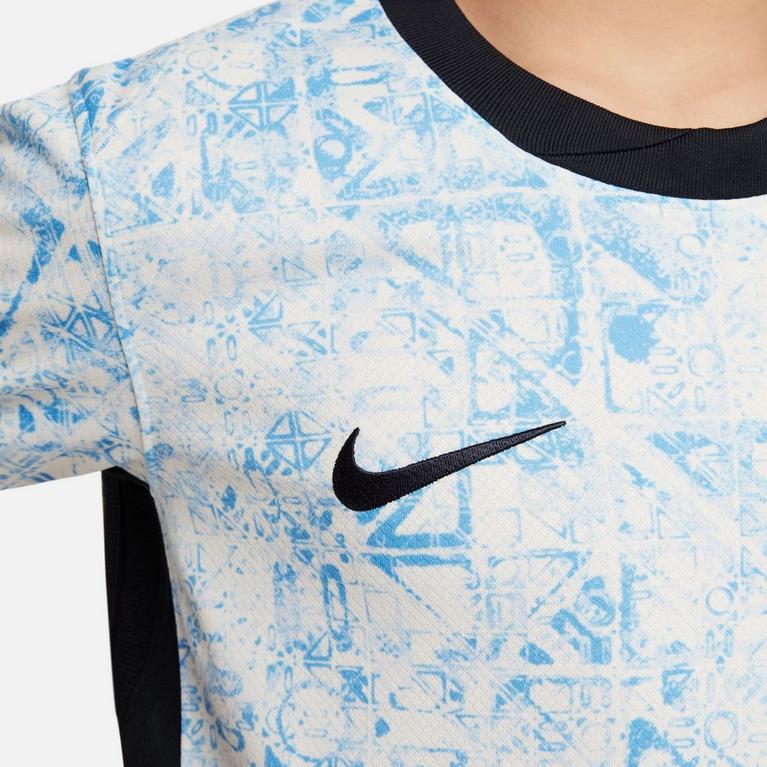 Bleu - Nike - langærmet T-shirt Regular med print - 6