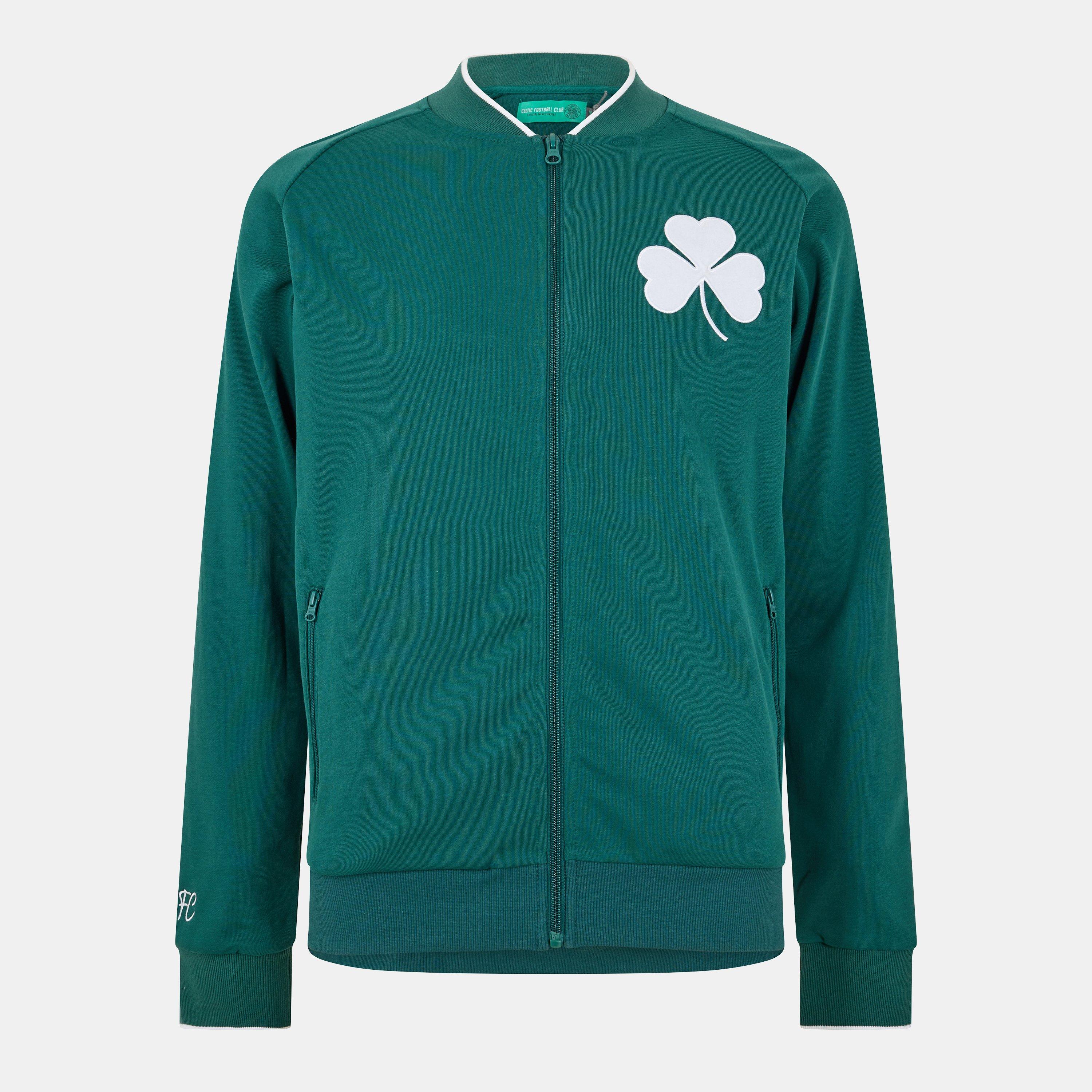 Green/White - Team - Men's Celtic 1925 Retro Track Jacket - 1