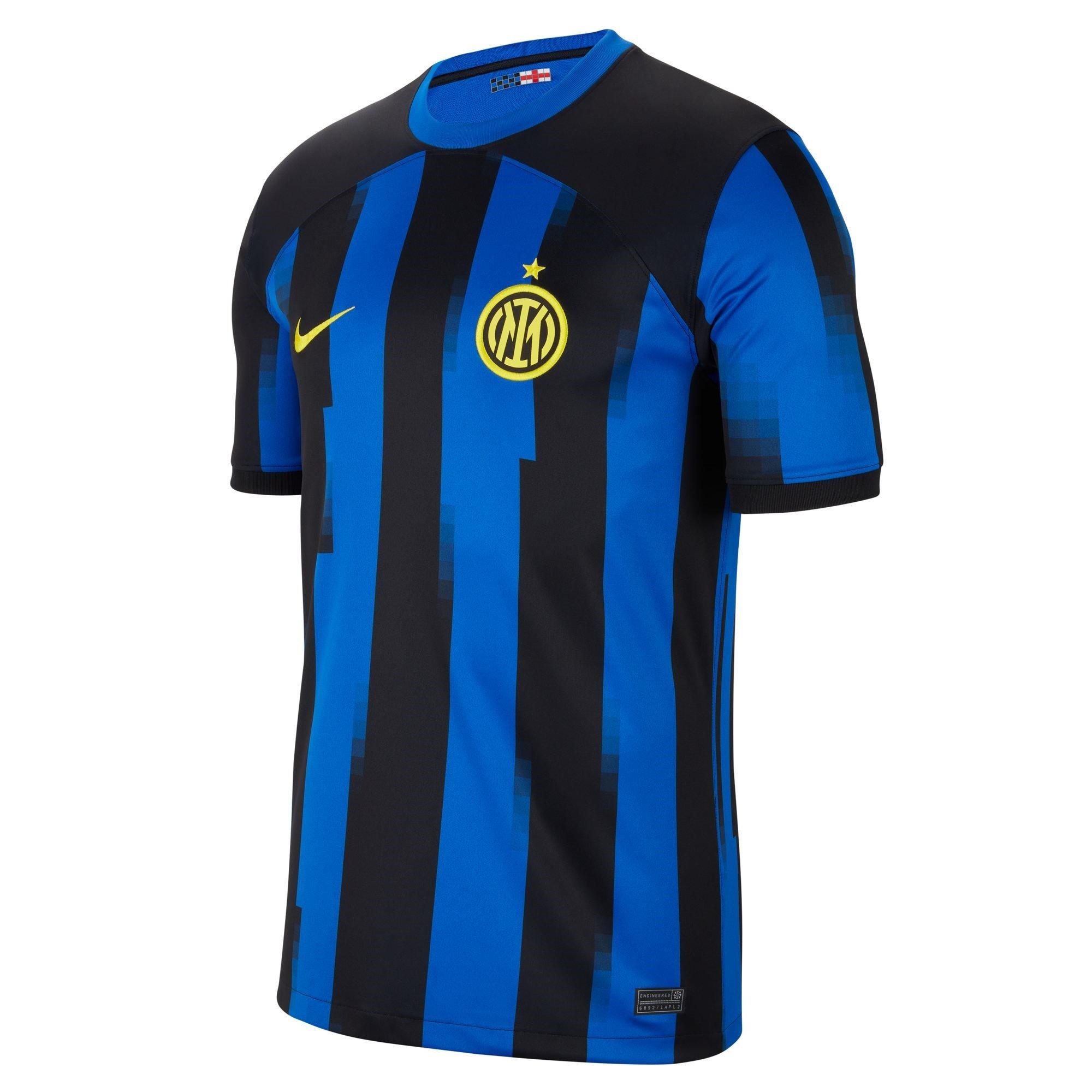Lyon Blauw/Zwart - Nike - Inter Milan 2023 2024 Home Shirt Adults - 1