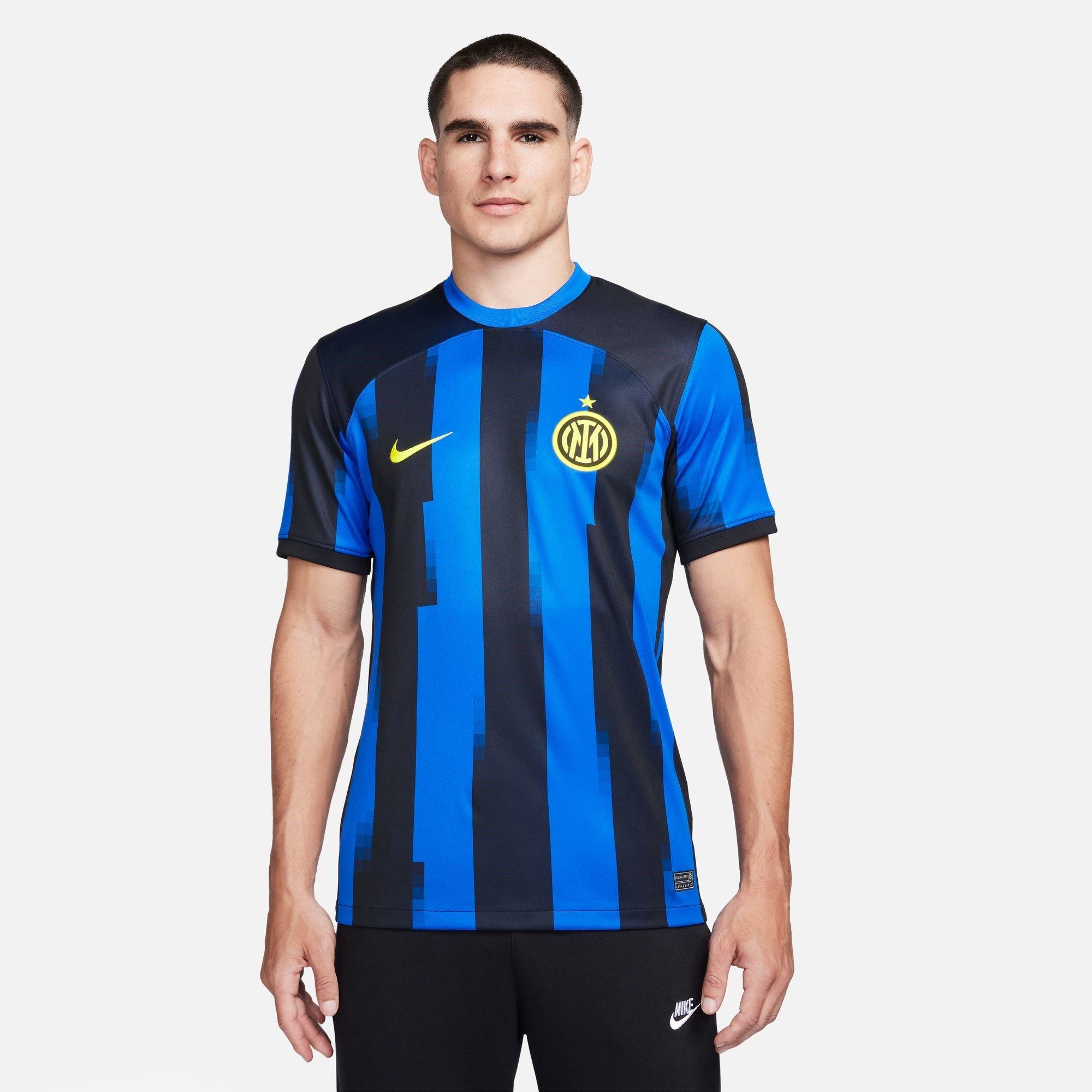 Lyon Blauw/Zwart - Nike - Inter Milan 2023 2024 Home Shirt Adults - 3