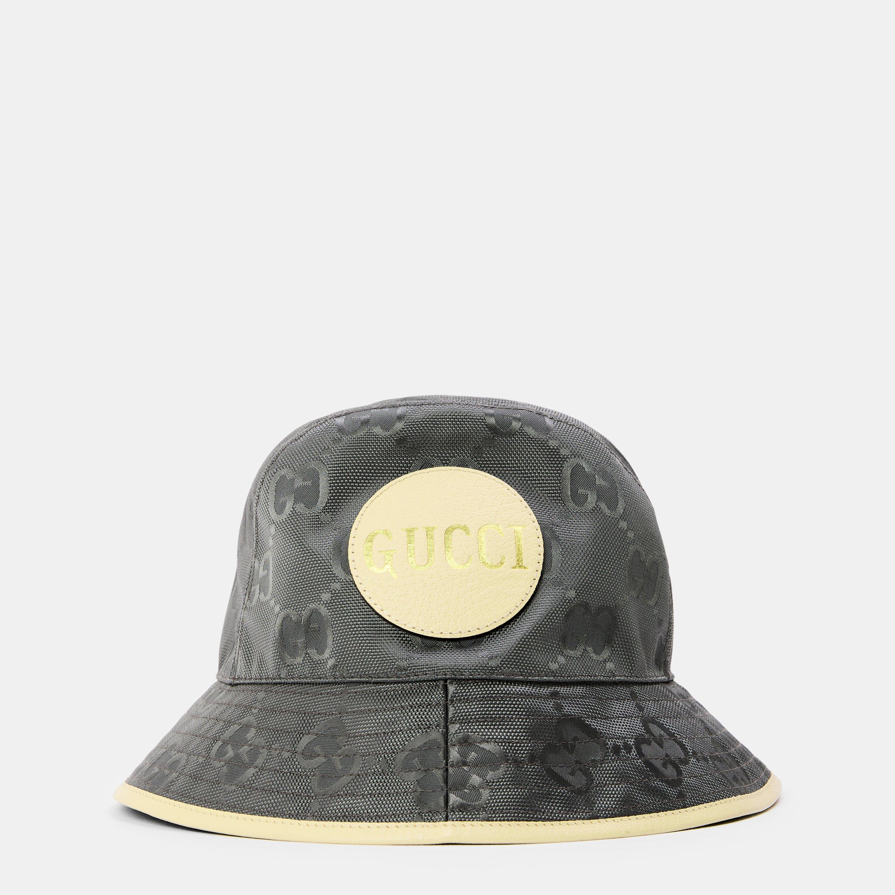 Grpht Gry+Nw Pl - Gucci - Women's Classic Structured Bucket Hat - 1