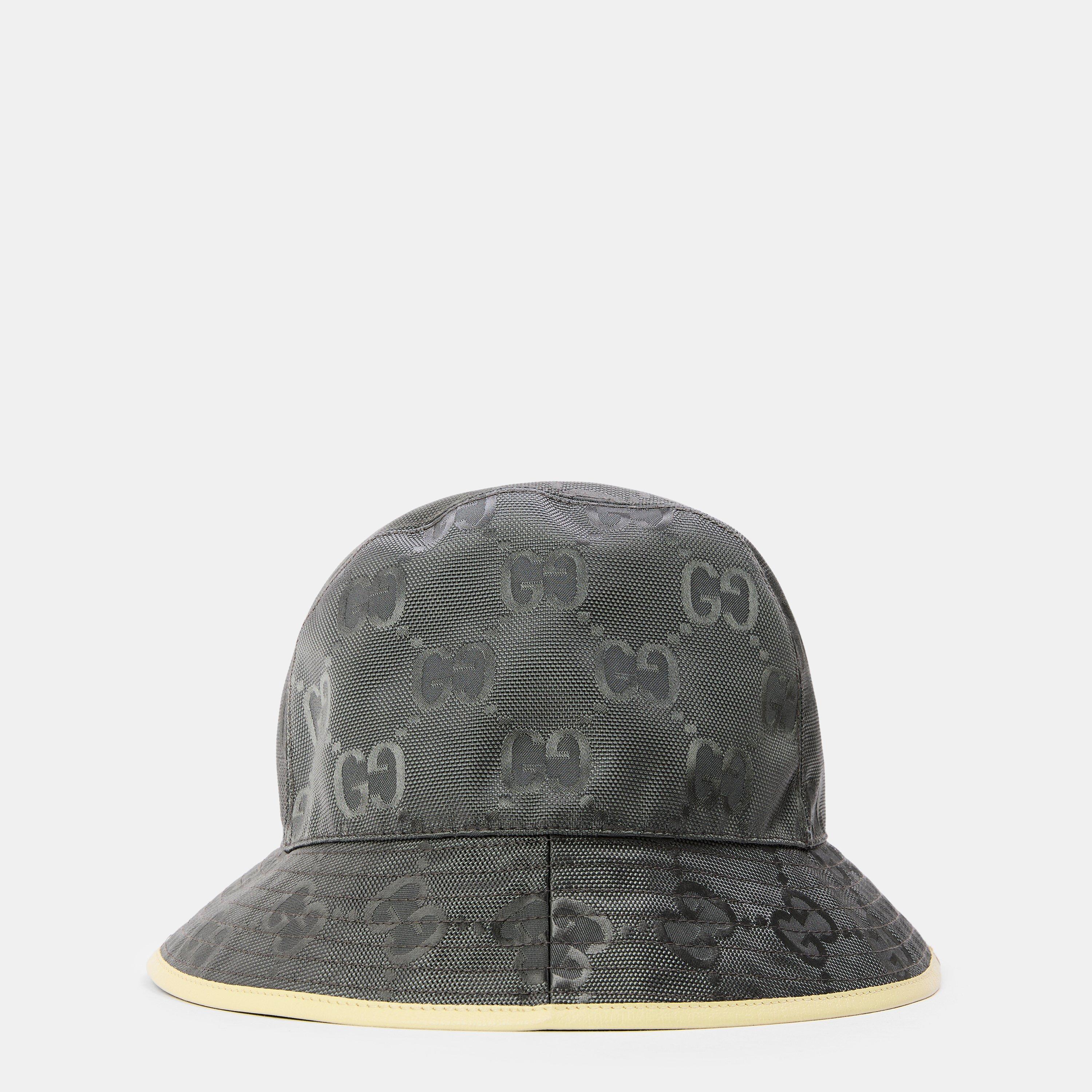 Grpht Gry+Nw Pl - Gucci - Women's Classic Structured Bucket Hat - 2