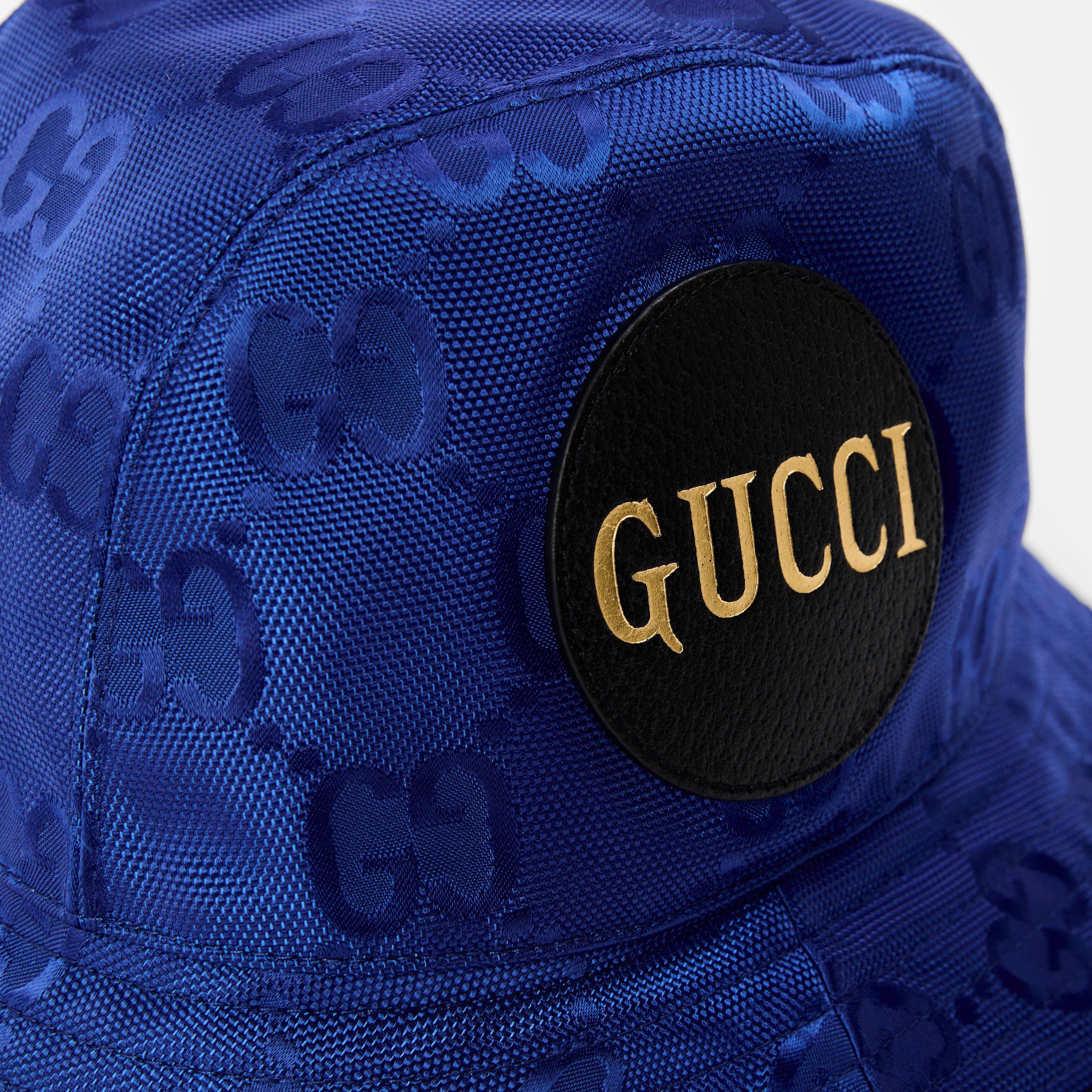 Royal/Black - Gucci - Women's Classic Structured Bucket Hat - 3