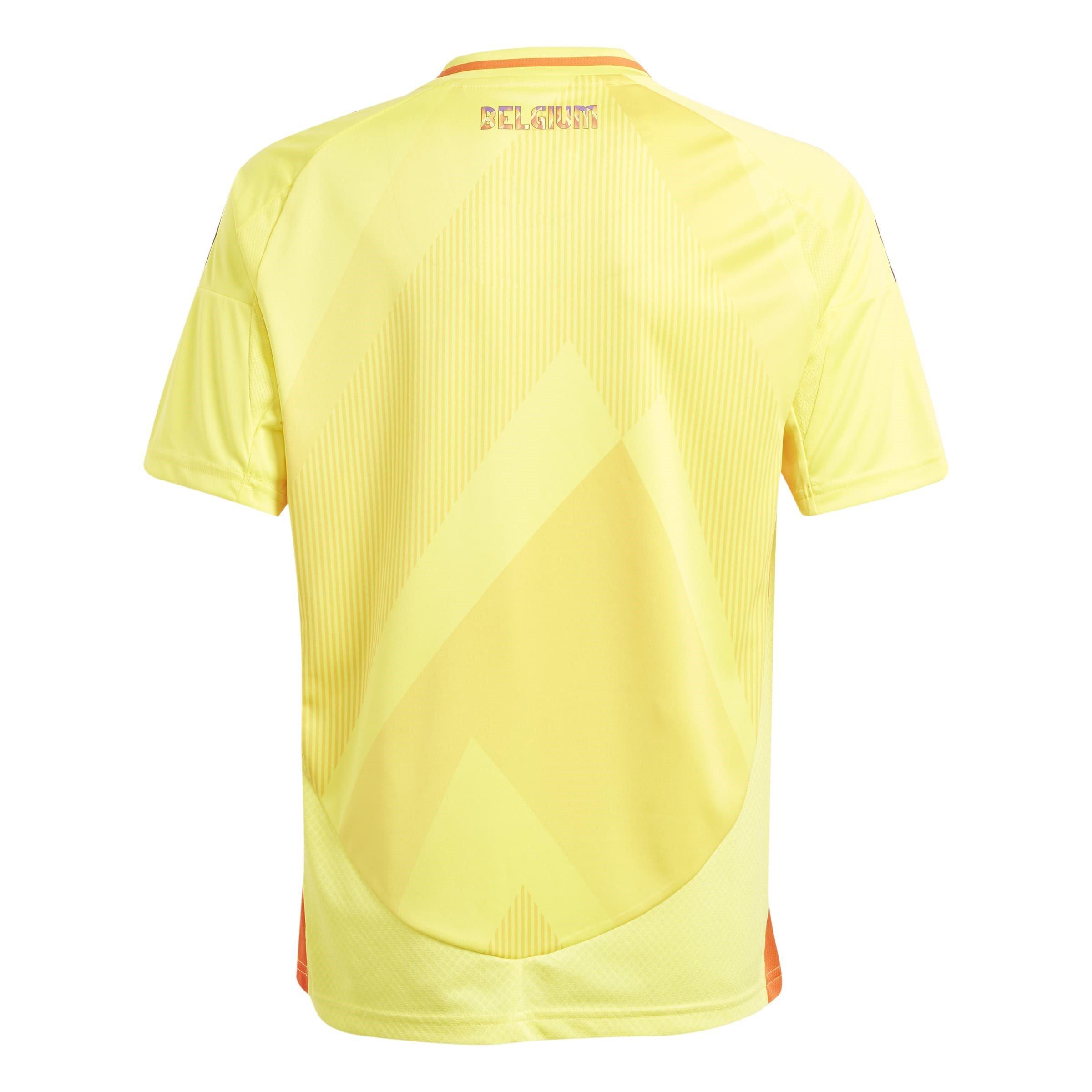 Impact Yellow - adidas - Belgium Away Shirt 2025 Juniors - 9