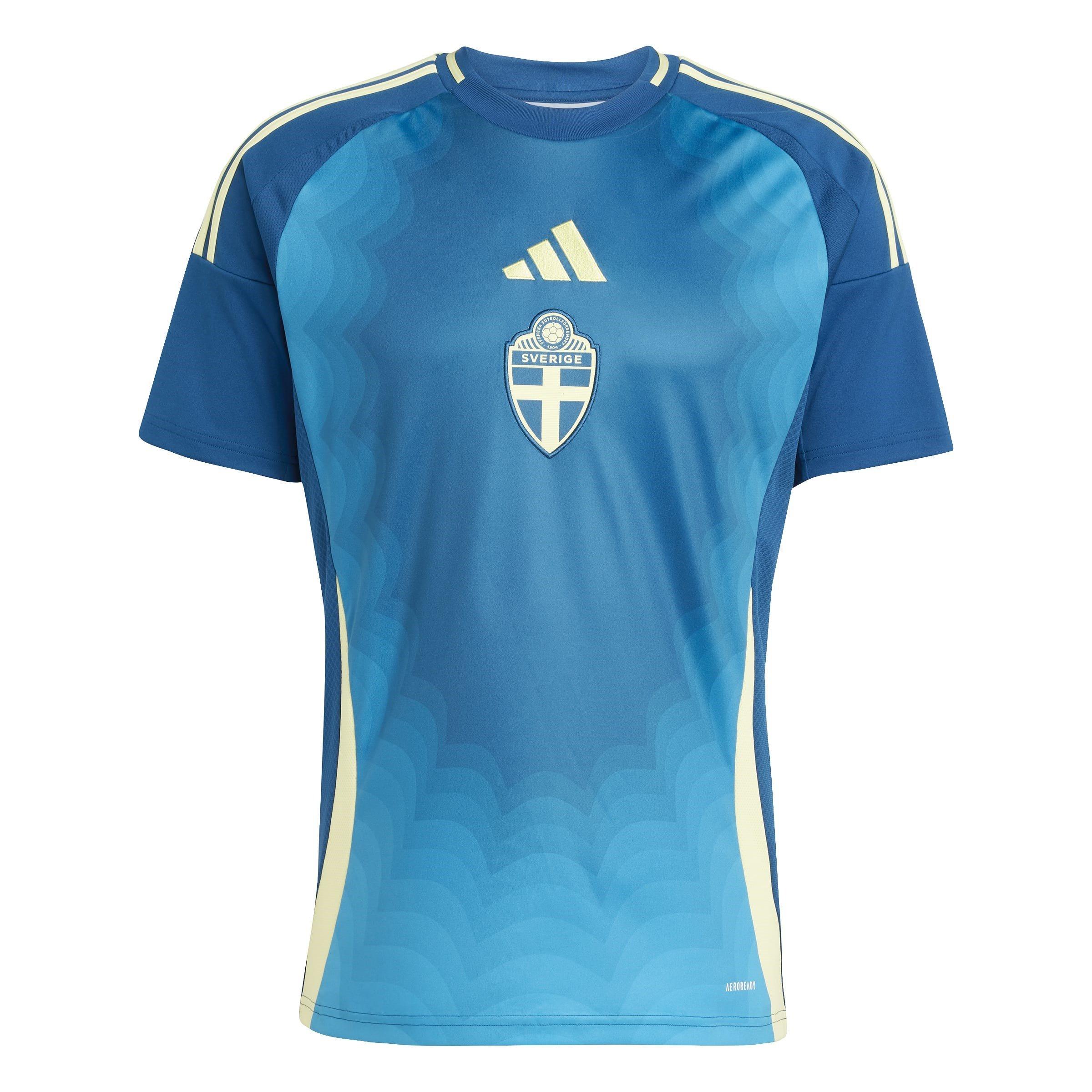 Adidas Men's Sweden Away Football Shirt 2025 - Legend Marine - M
