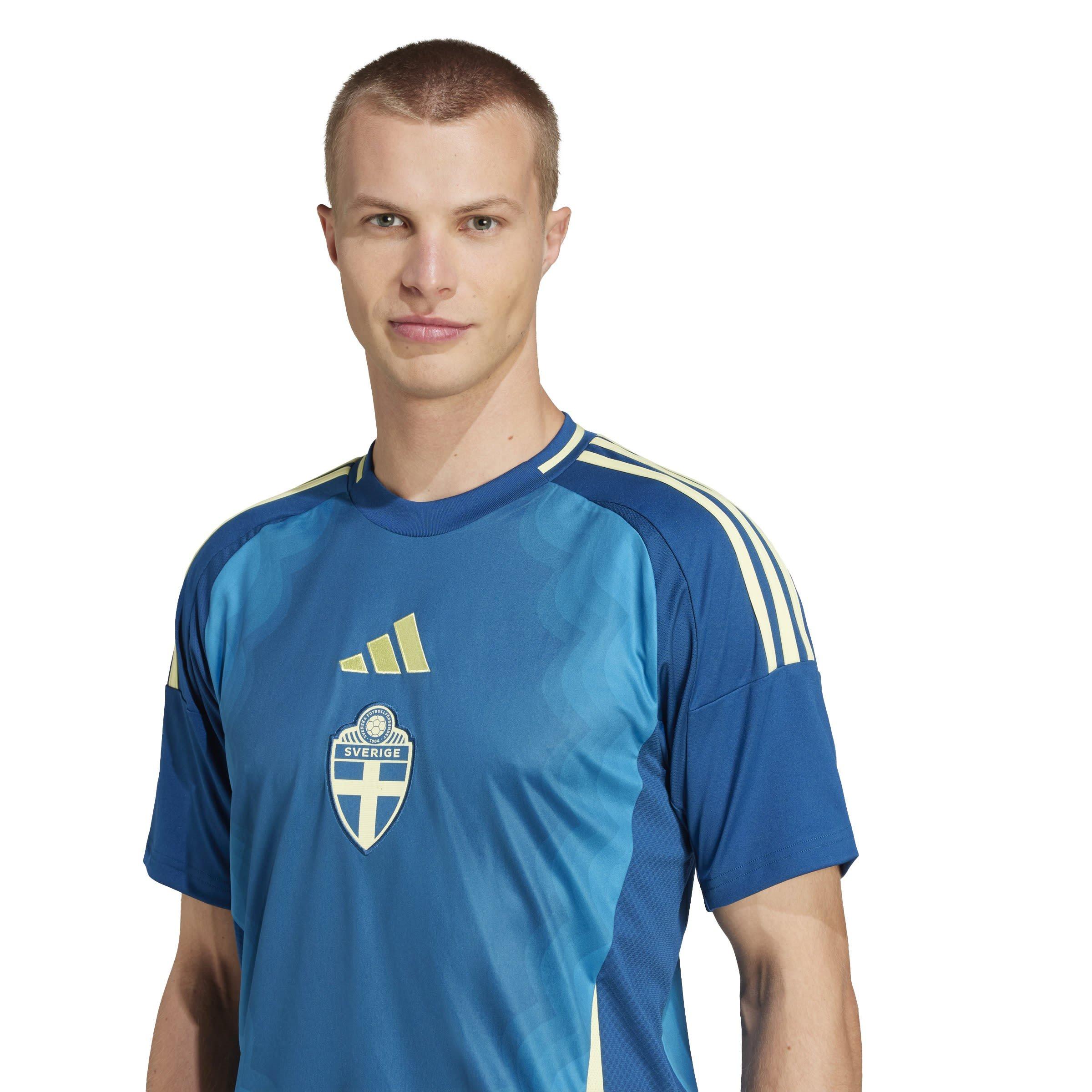 Legend Marine - adidas - Sweden Away Football Shirt 2025 Mens - 6