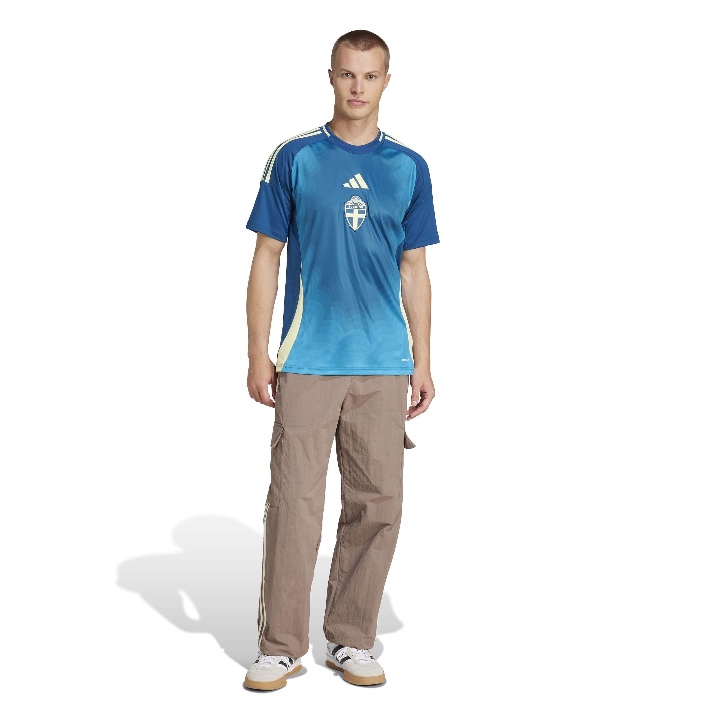 Legend Marine - adidas - Sweden Away Football Shirt 2025 Mens - 8