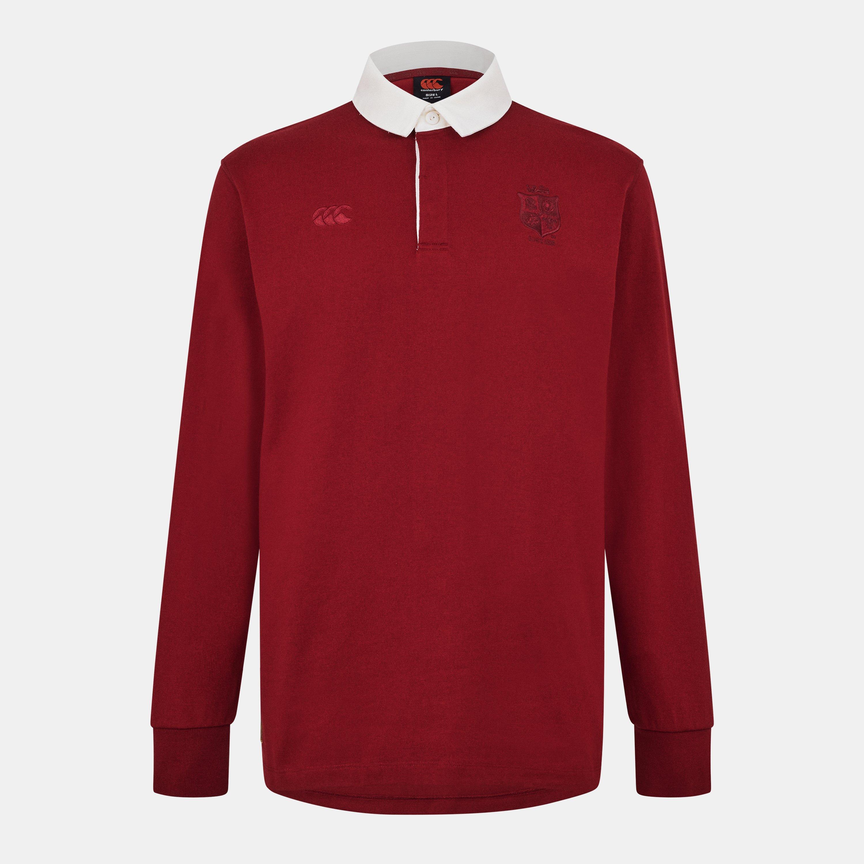 Canterbury Men's British & Irish Lions Classic Shirt 2025 Adults - Red Dahlia - M