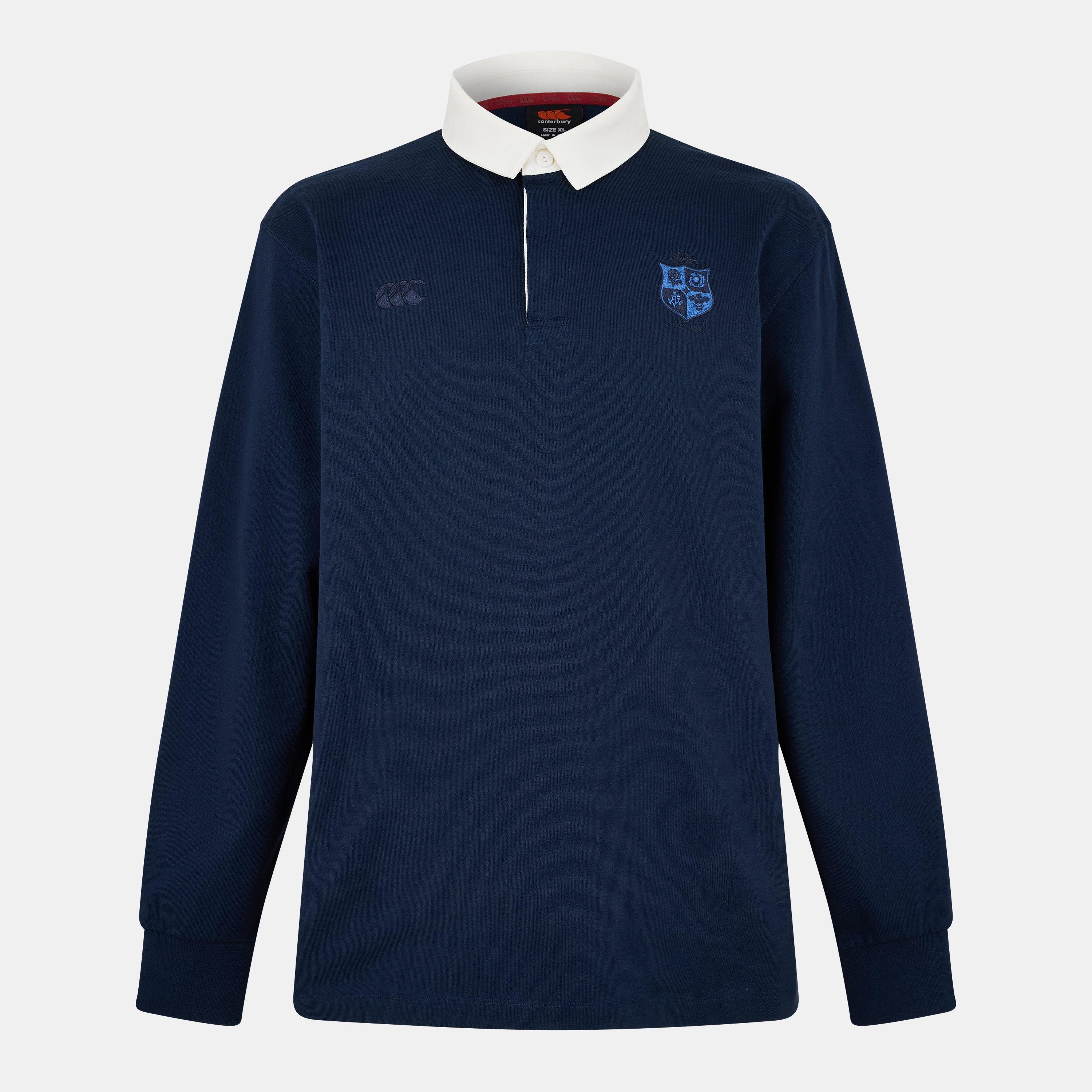 Canterbury Men's British & Irish Lions Classic Shirt 2025 Adults - Dark Sapphire - S