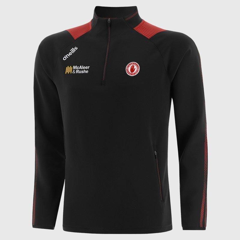 Oneills Men's Tyrone Dynamo Half Zip Top Senior - Black/Red - XL