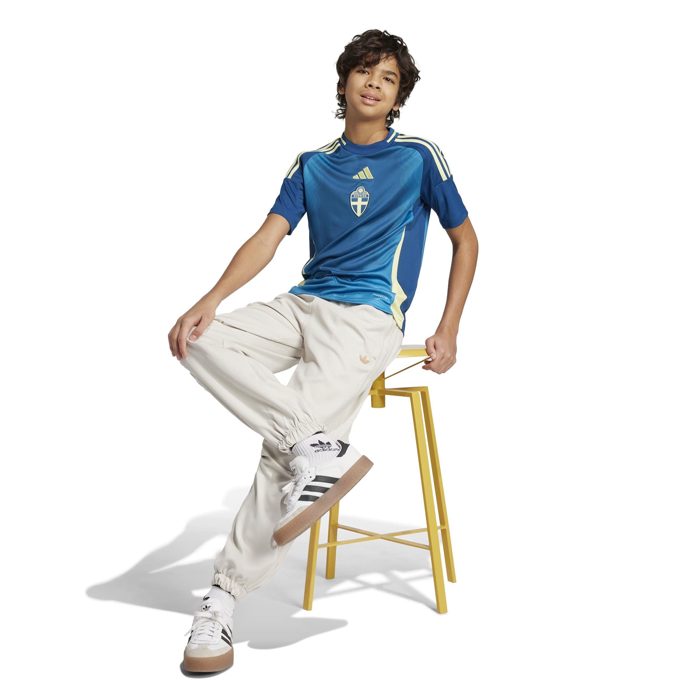 Legend Marine - adidas - Replica Sweden Away Shirt 2025 Juniors - 6